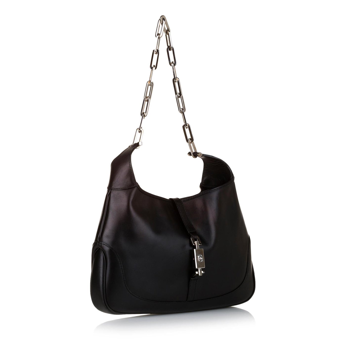 Gucci Jackie Chain Leather Shoulder Bag (SHG-35120)