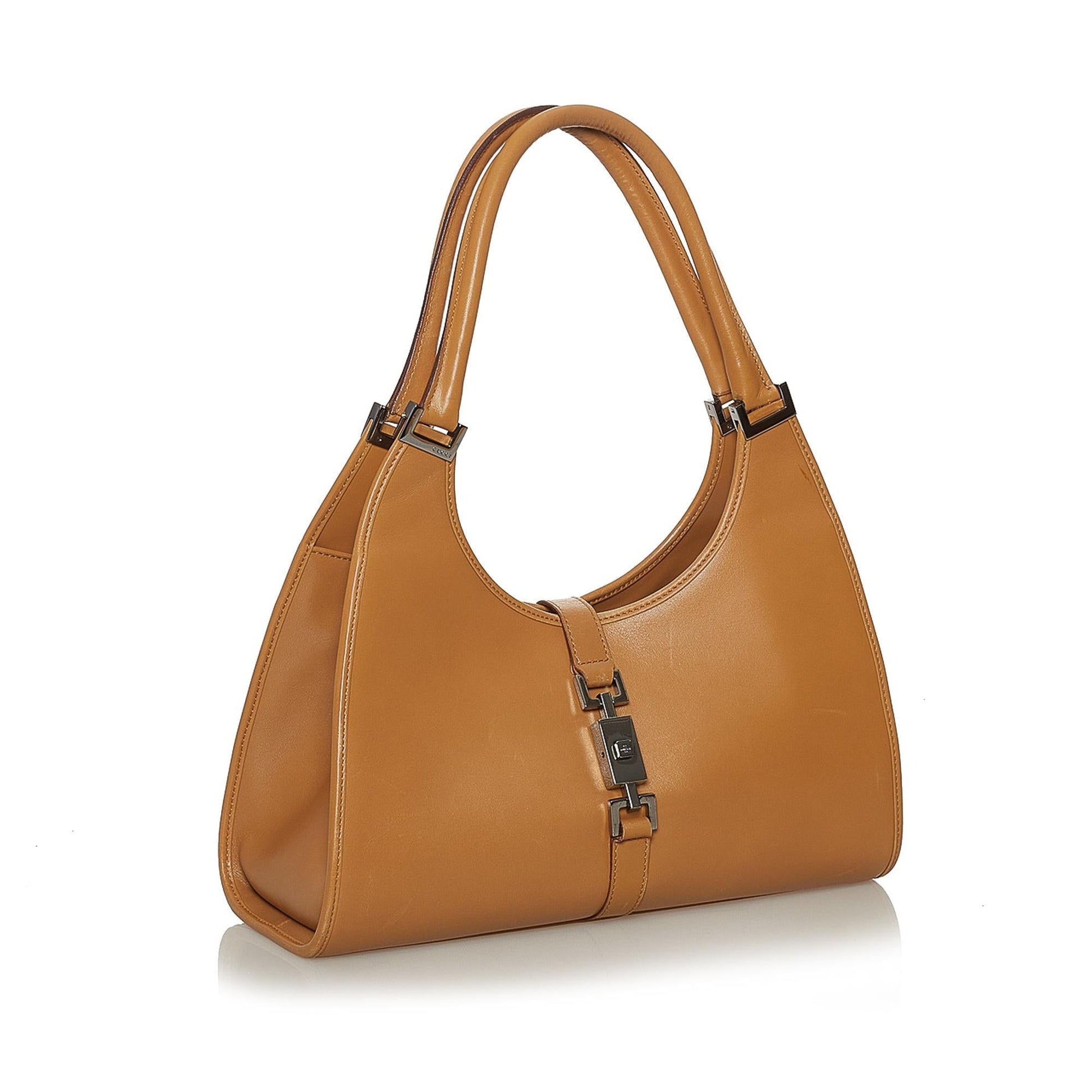 Gucci Jackie Leather Shoulder Bag Style 13