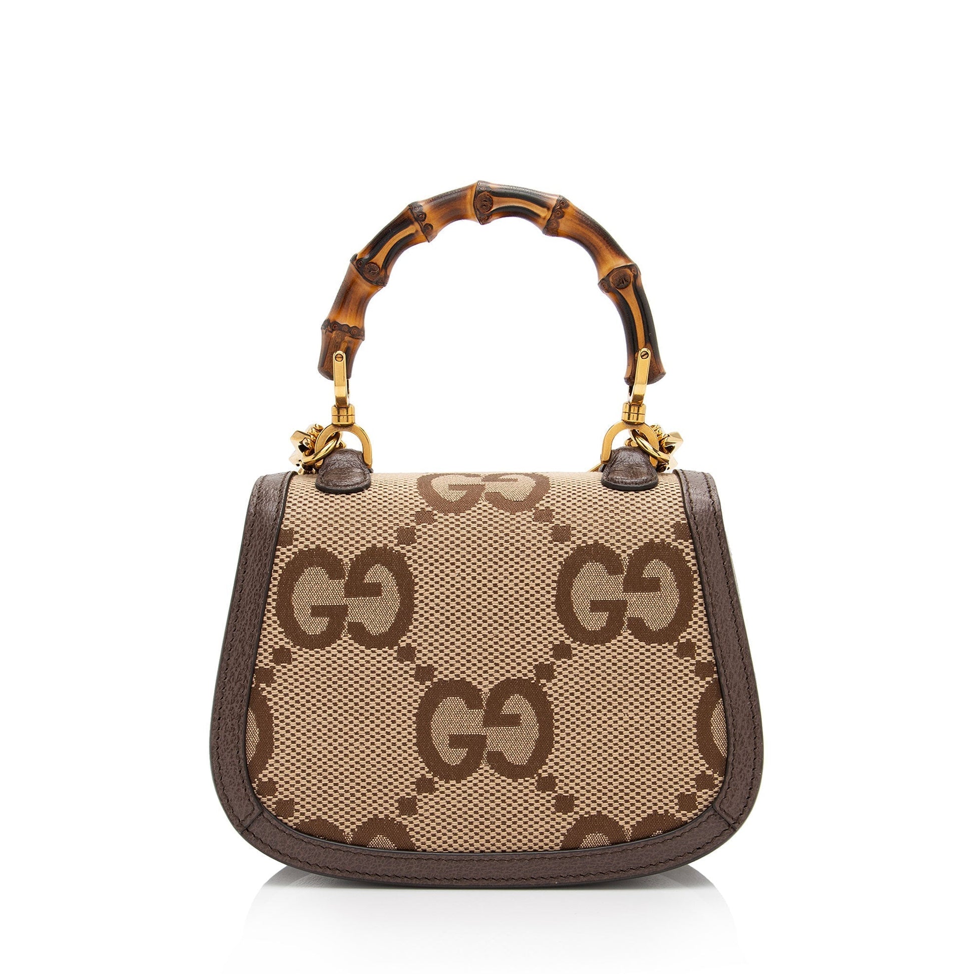Gucci Nylon Leather Mini Shoulder Bag