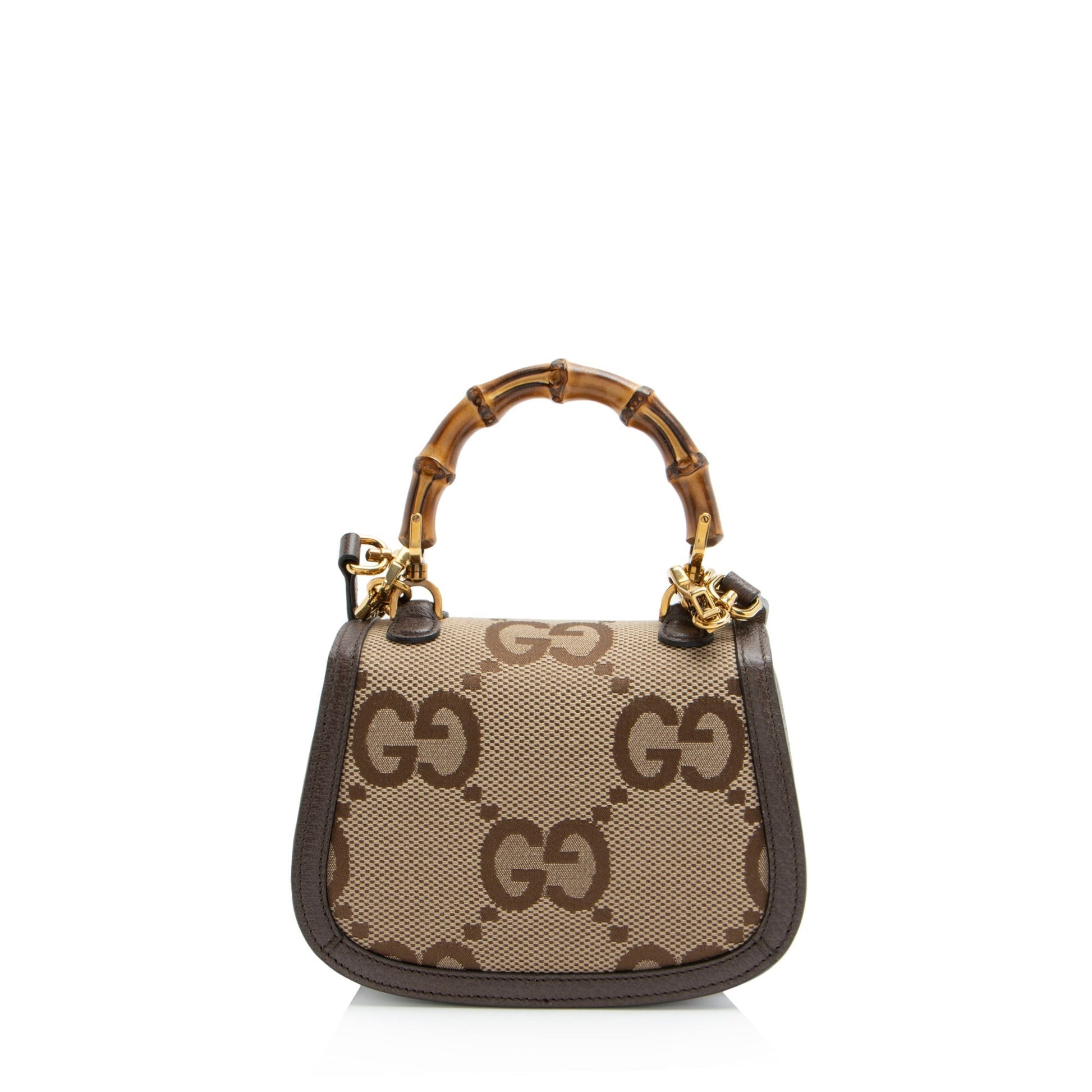 Gucci Nylon Leather Mini Shoulder Bag