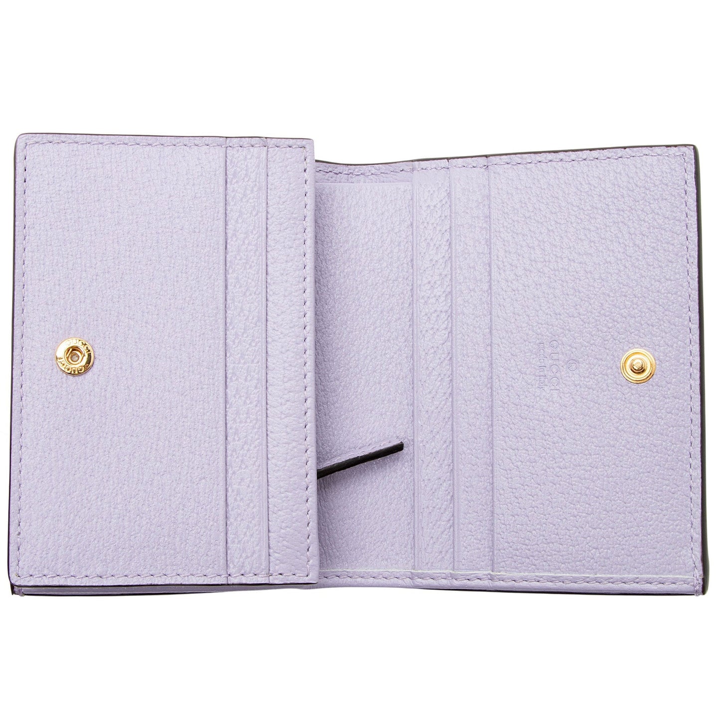 Gucci Jumbo GG Canvas Compact Wallet