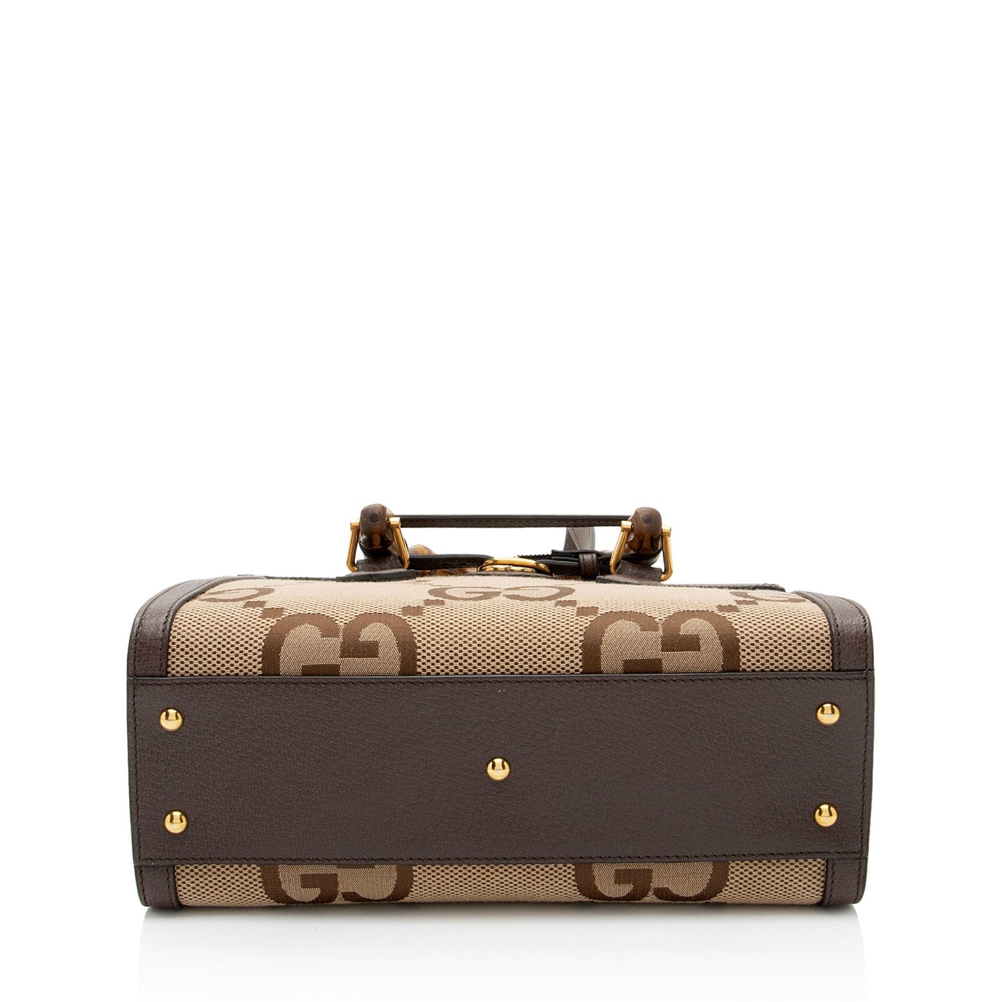 Gucci Leather Canvas Tote