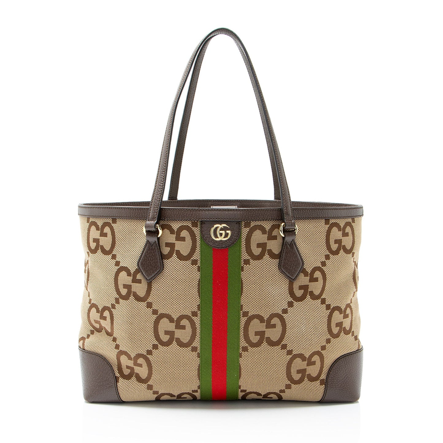 Gucci Jumbo GG Canvas Ophidia Large Shopping Tote