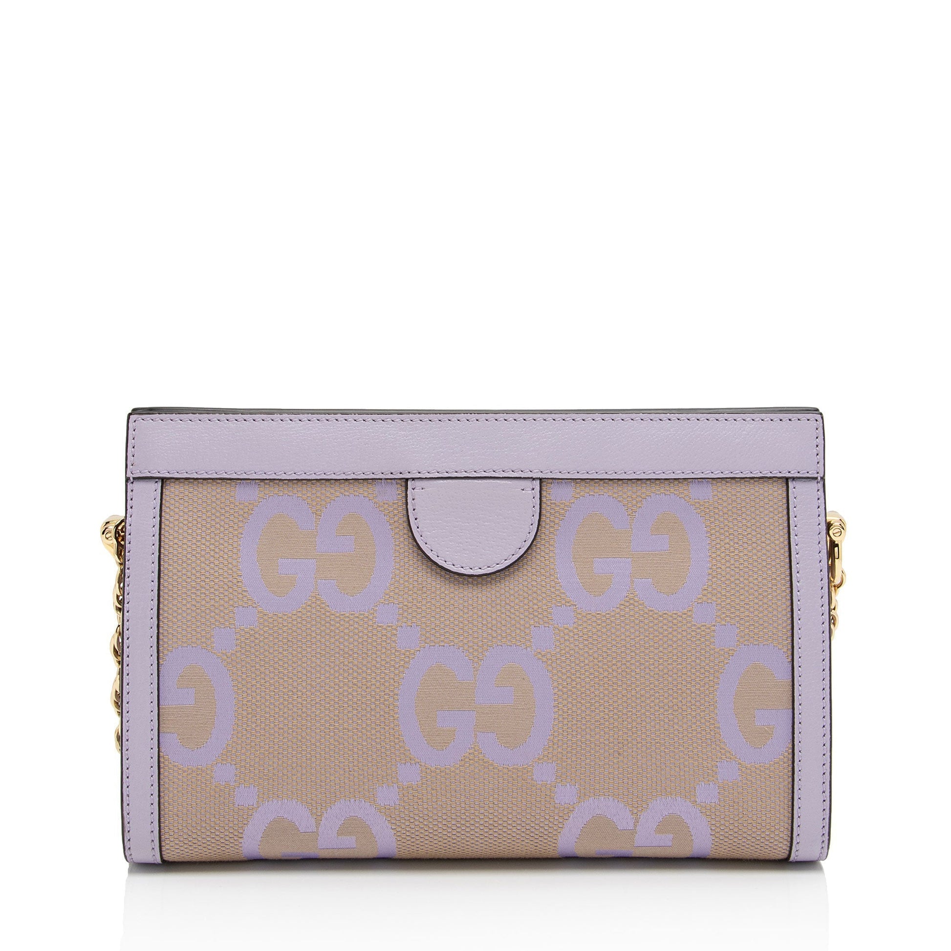 Gucci Leather Canvas Shoulder Bag