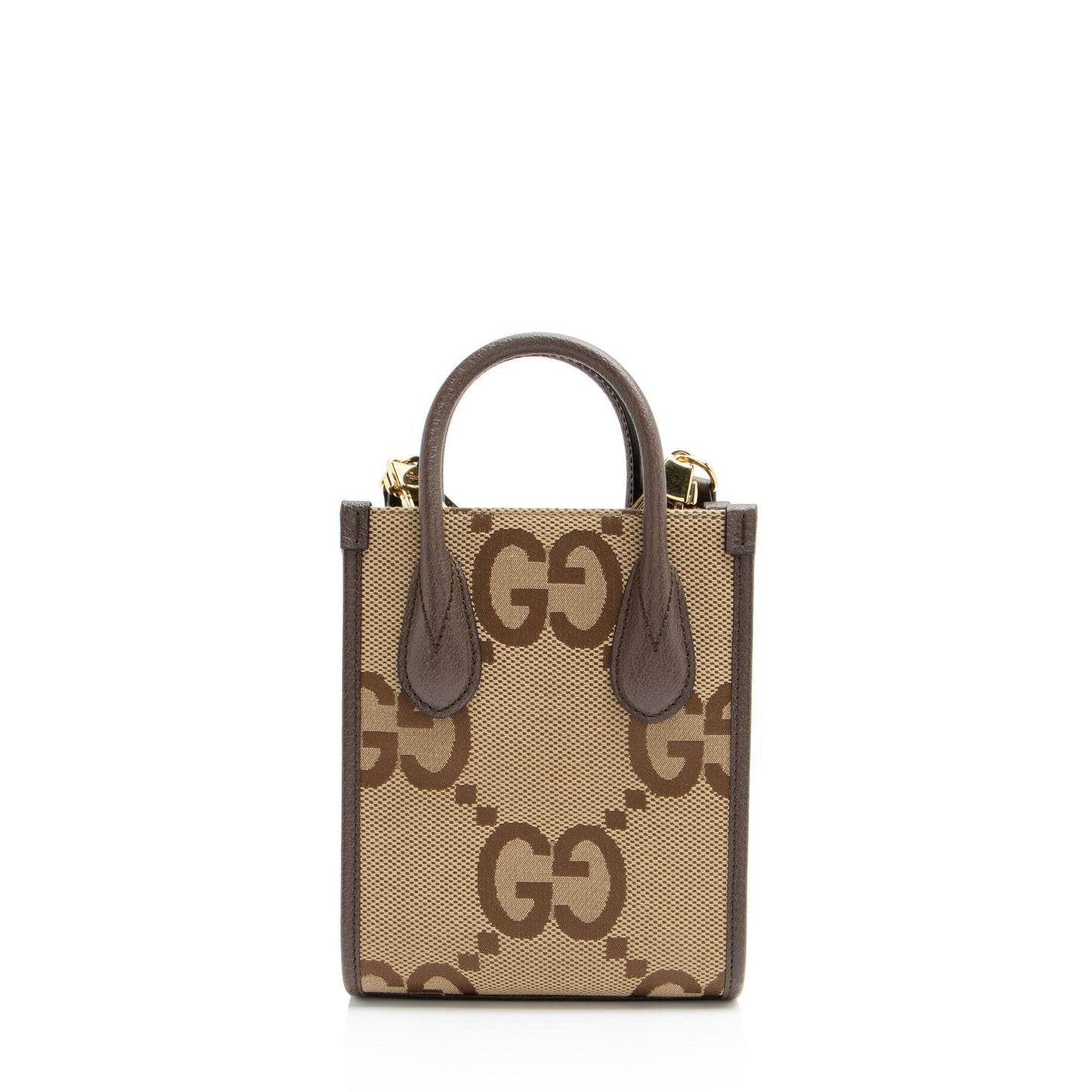 Gucci Nylon Leather Mini Tote