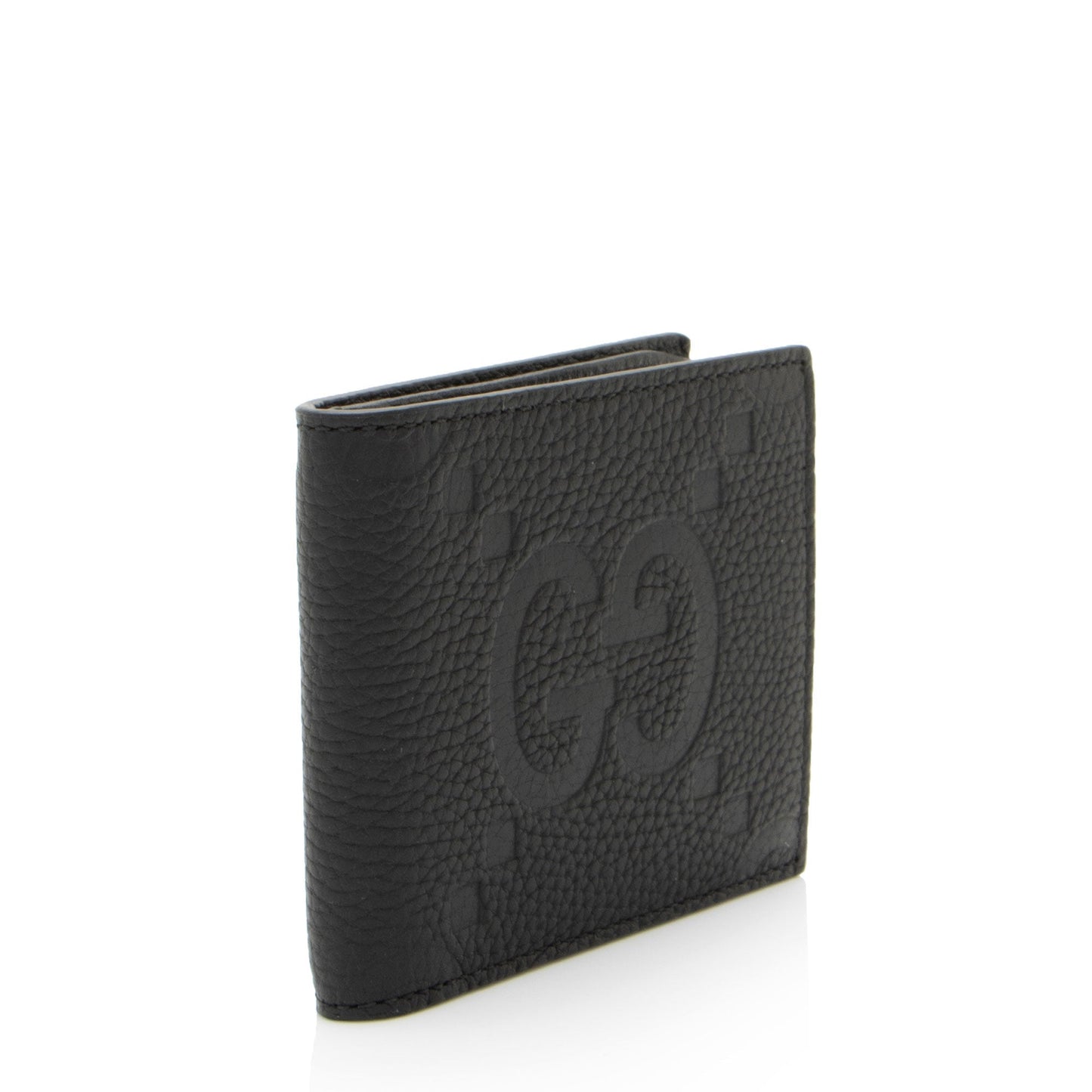 Gucci Jumbo GG Embossed Leather Bifold Wallet (SHF-mmlHGv)