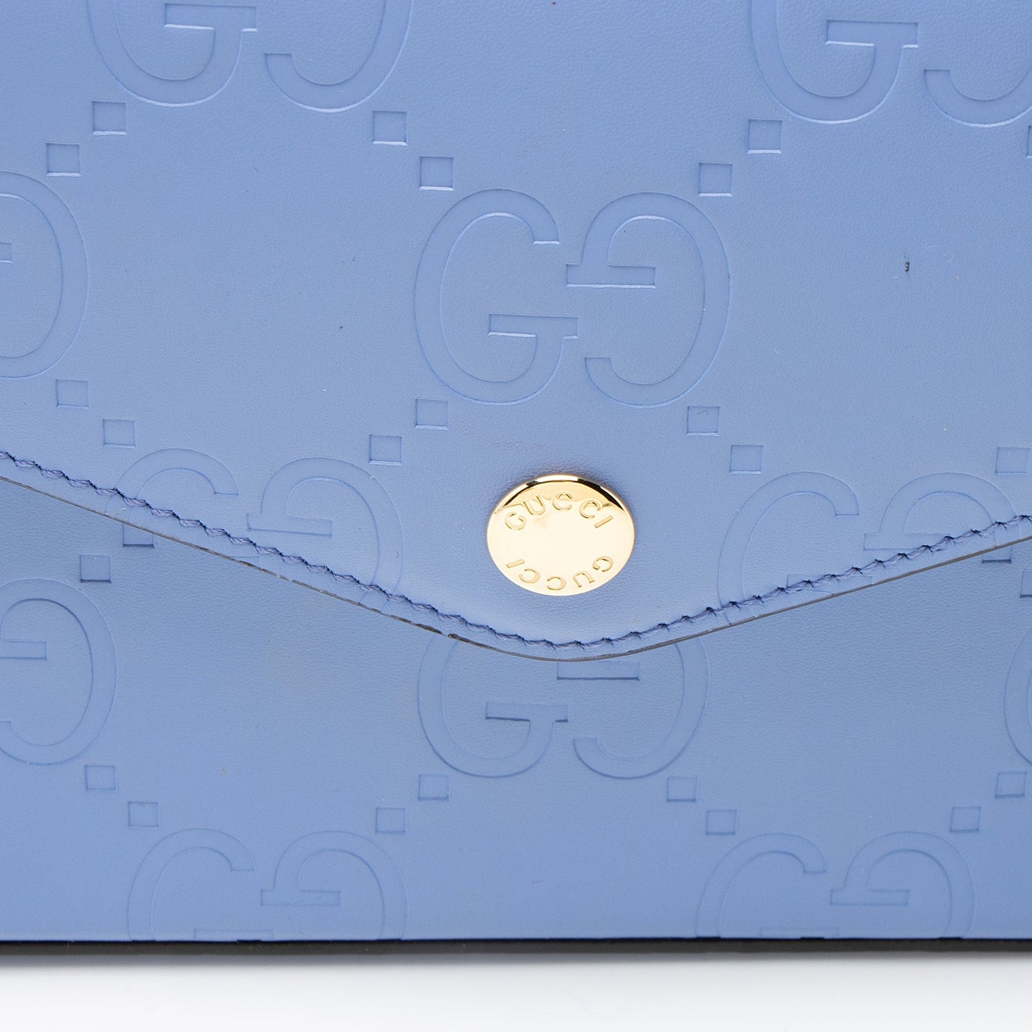 Gucci Jumbo GG Leather Mini Pochette