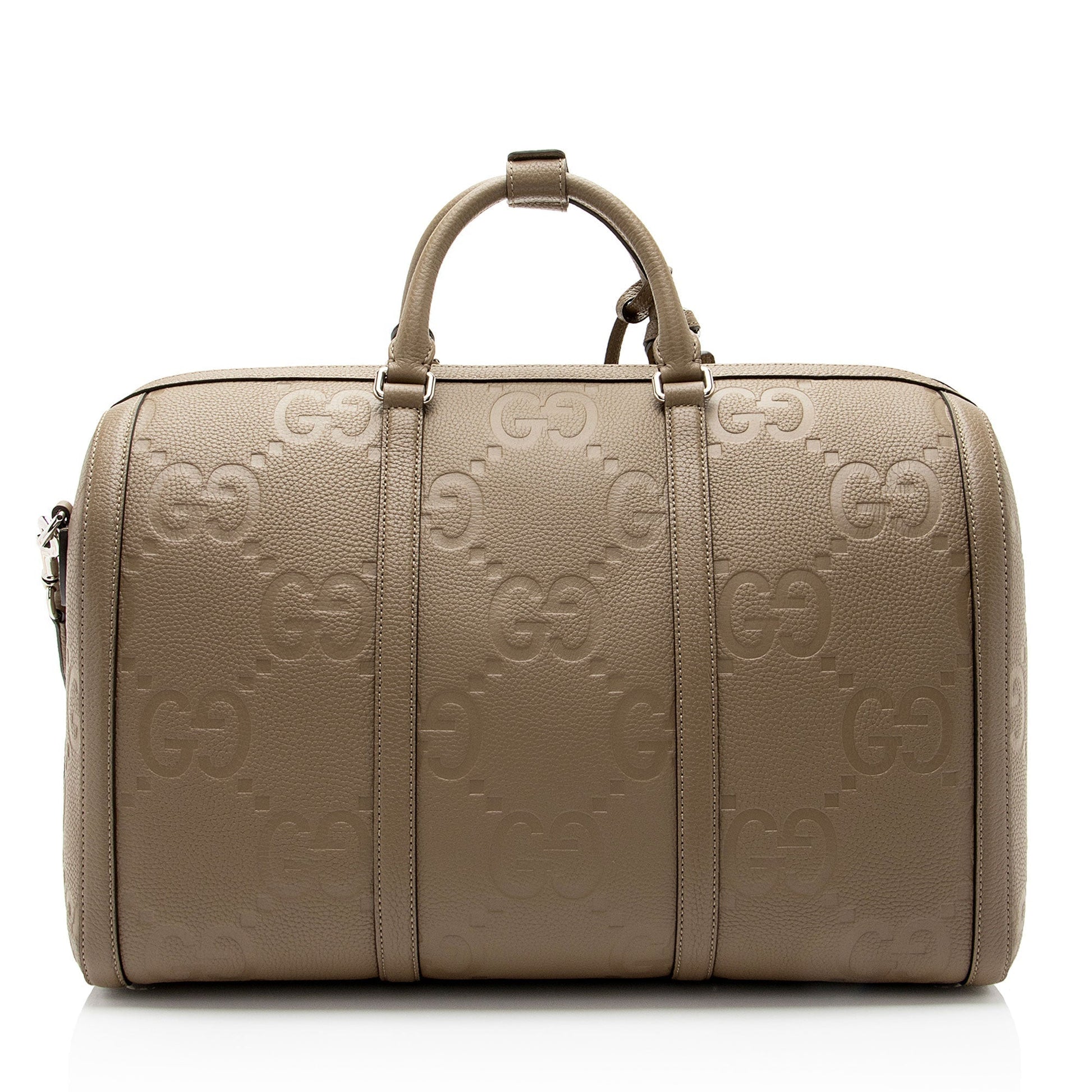 Gucci Nylon Leather Canvas Shoulder Bag