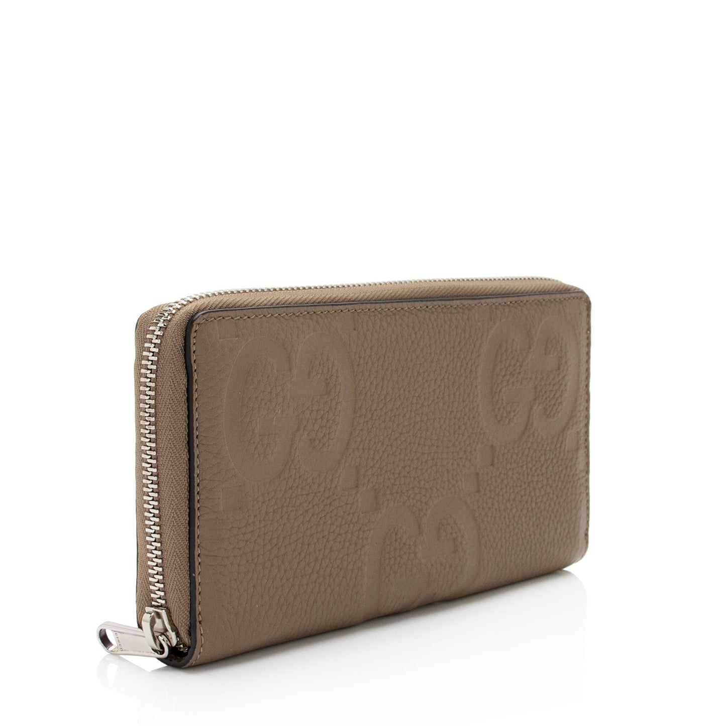 Gucci Jumbo GG Leather Zip Around Wallet (SHF-3lK6BA)