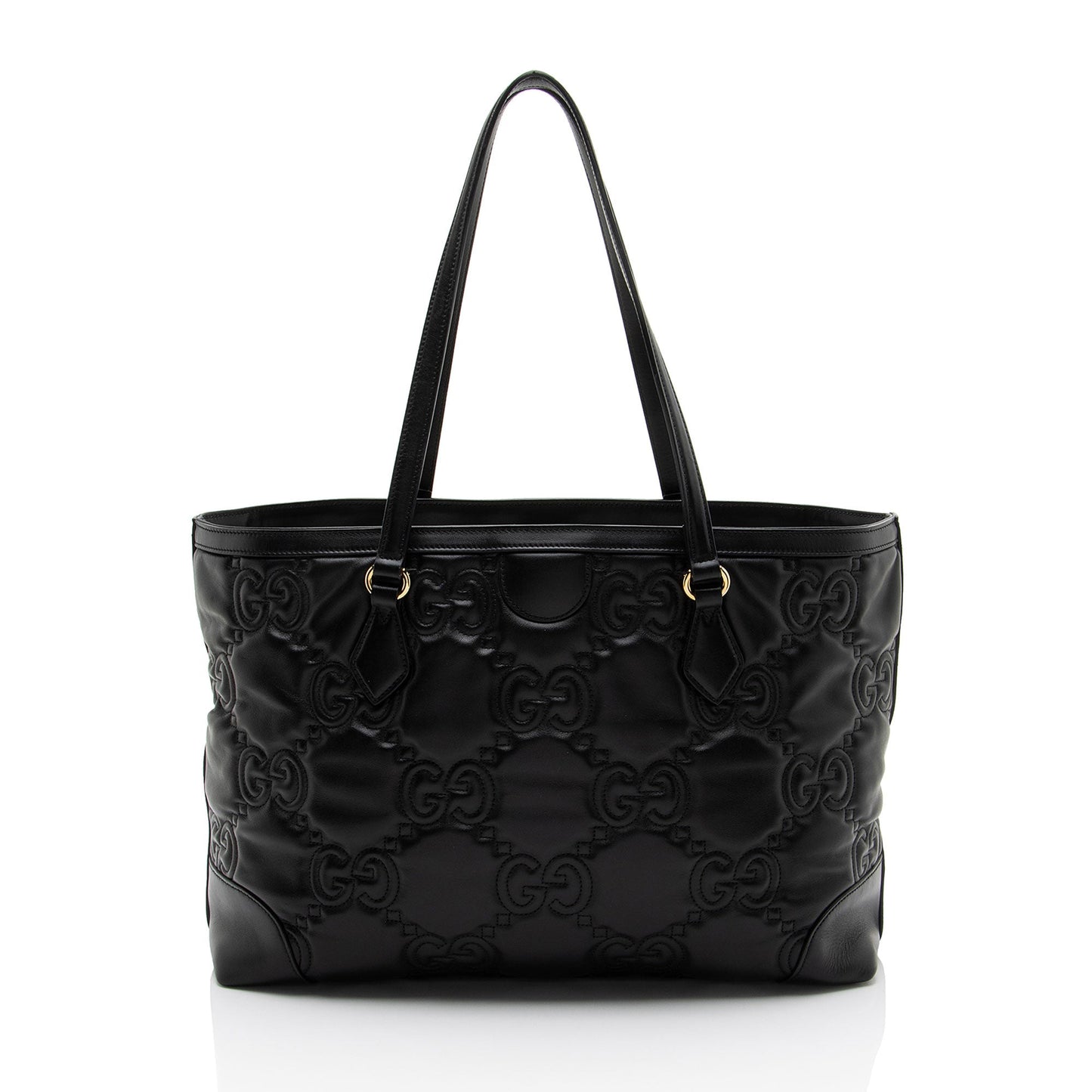 Gucci Jumbo GG Matelasse Leather Ophidia Large Shopping Tote