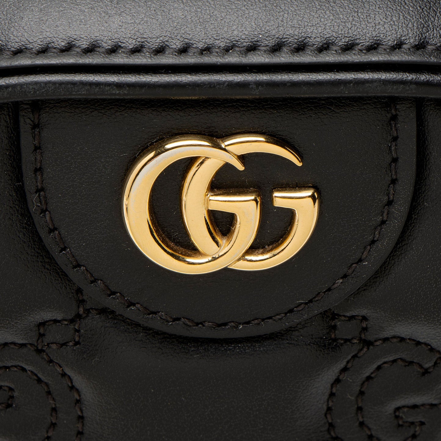 Gucci Jumbo GG Matelasse Leather Small Shoulder Bag