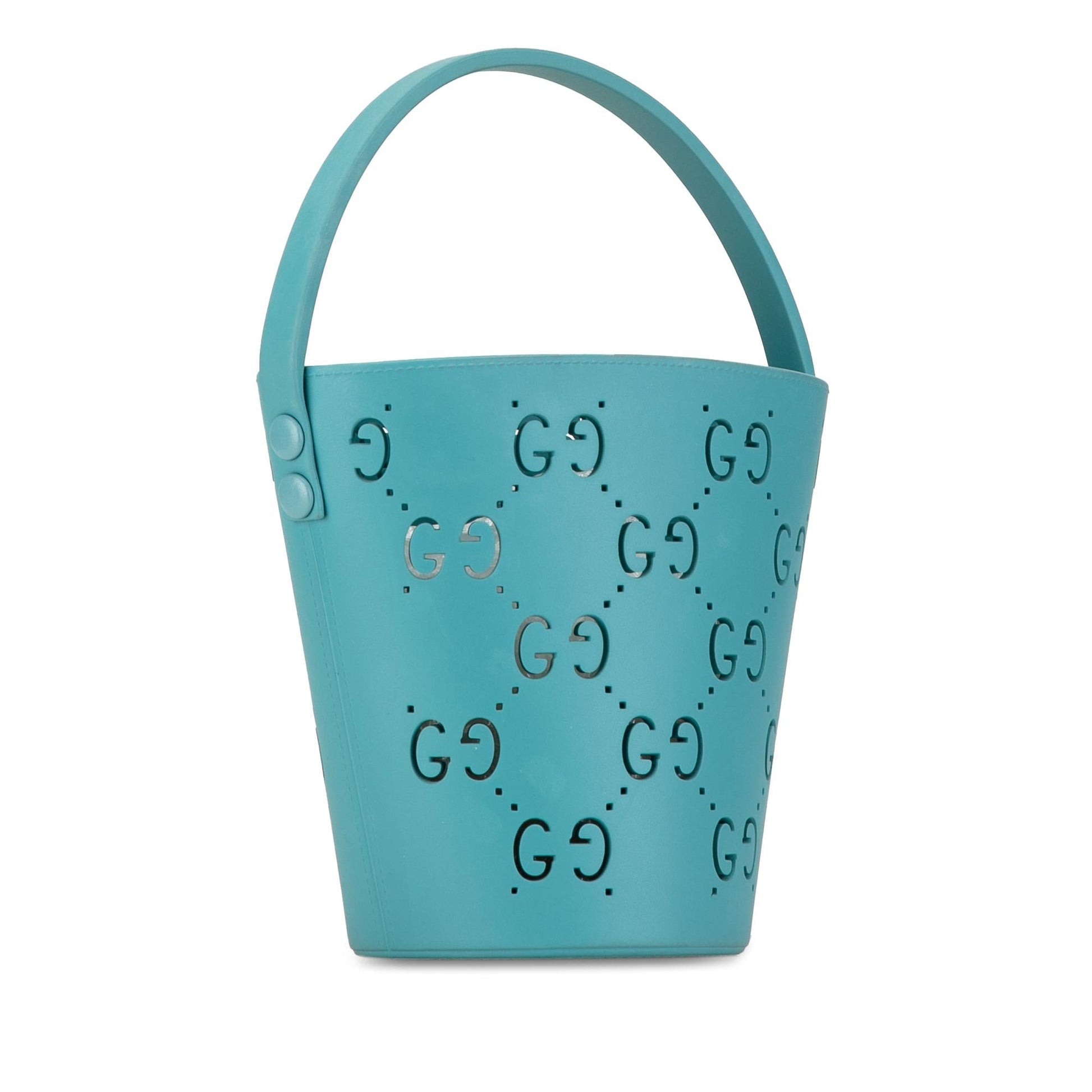 Gucci Kids GG Rubber Bucket Bag (SHG-fUSCGL)
