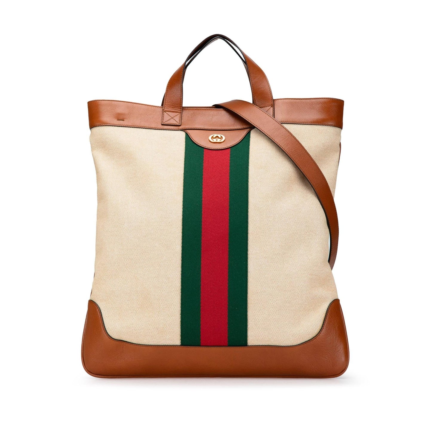 Gucci Canvas Shoulder Bag