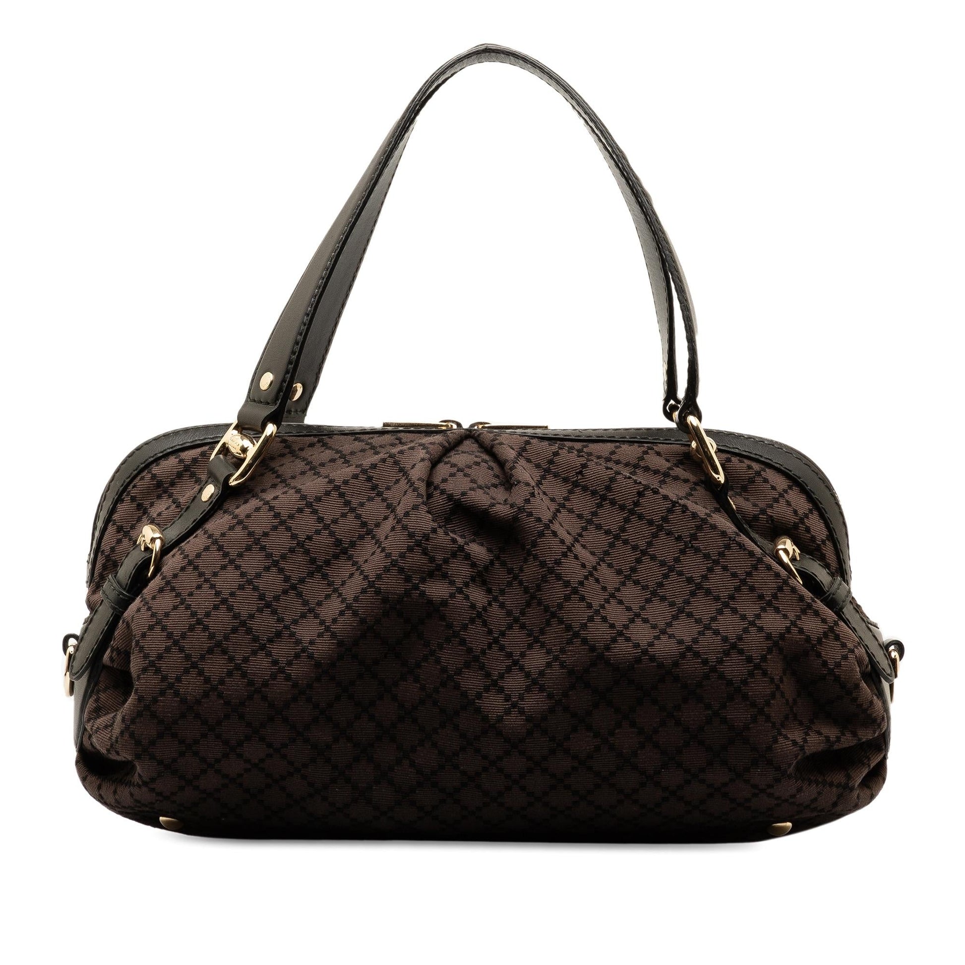 Gucci Canvas Shoulder Bag