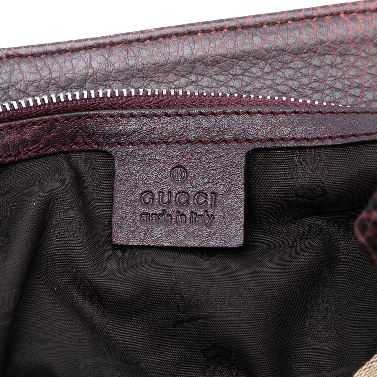 Gucci Large GG Canvas Bamboo Libeccio Tote