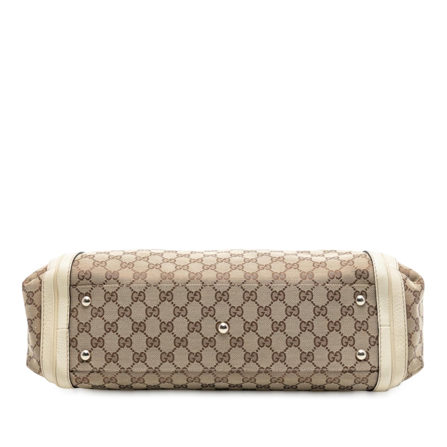 Gucci Large GG Canvas Bella Satchel