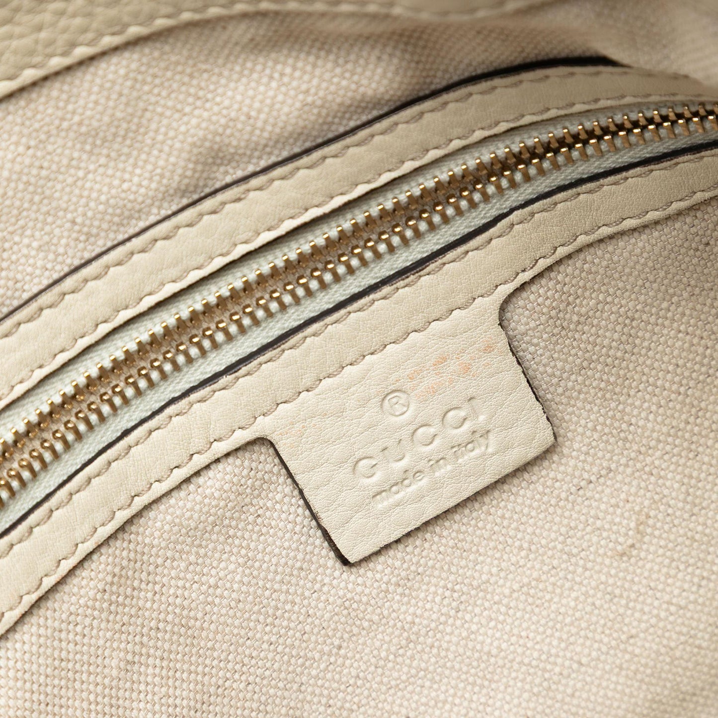 Gucci Large GG Canvas Bella Satchel