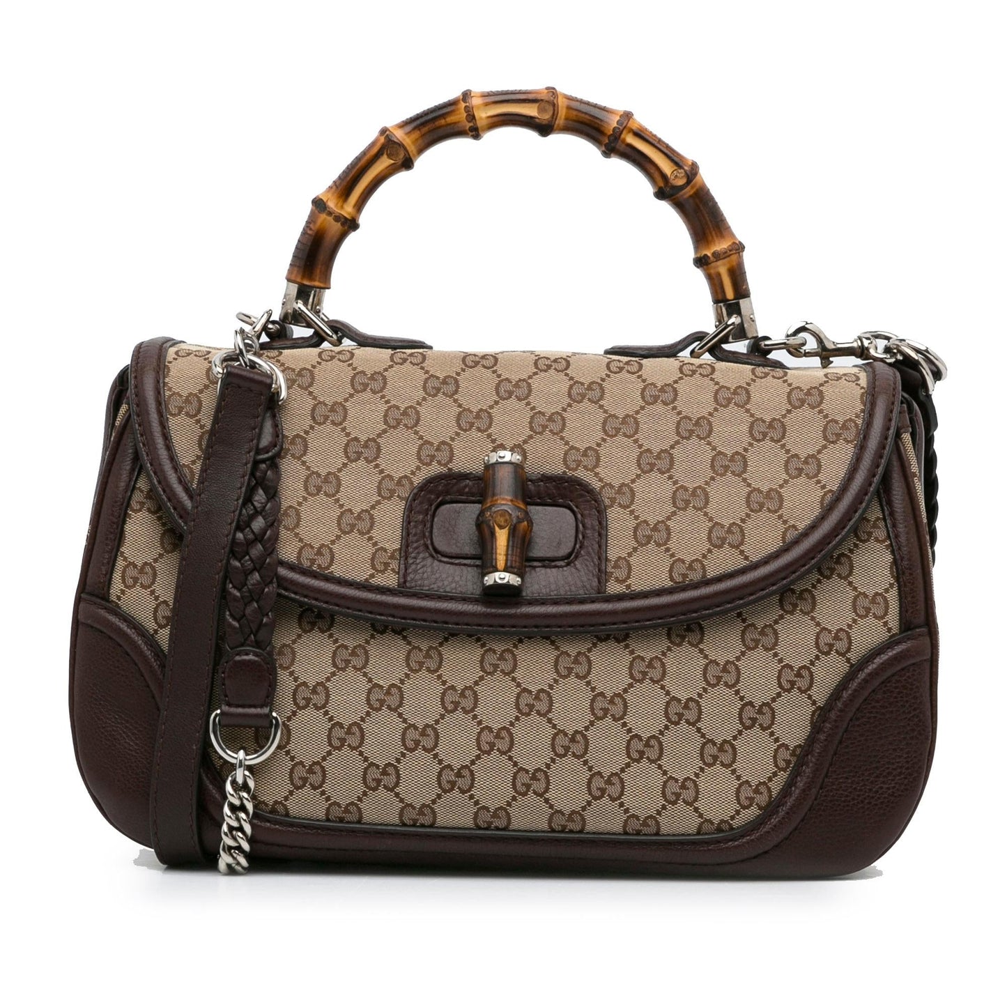 Gucci Canvas Shoulder Bag