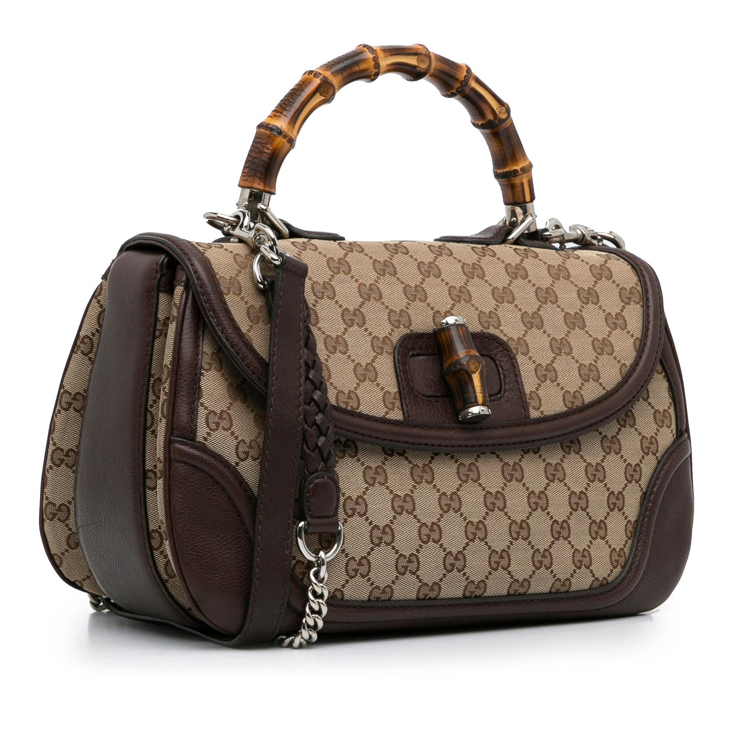 Gucci Canvas Shoulder Bag