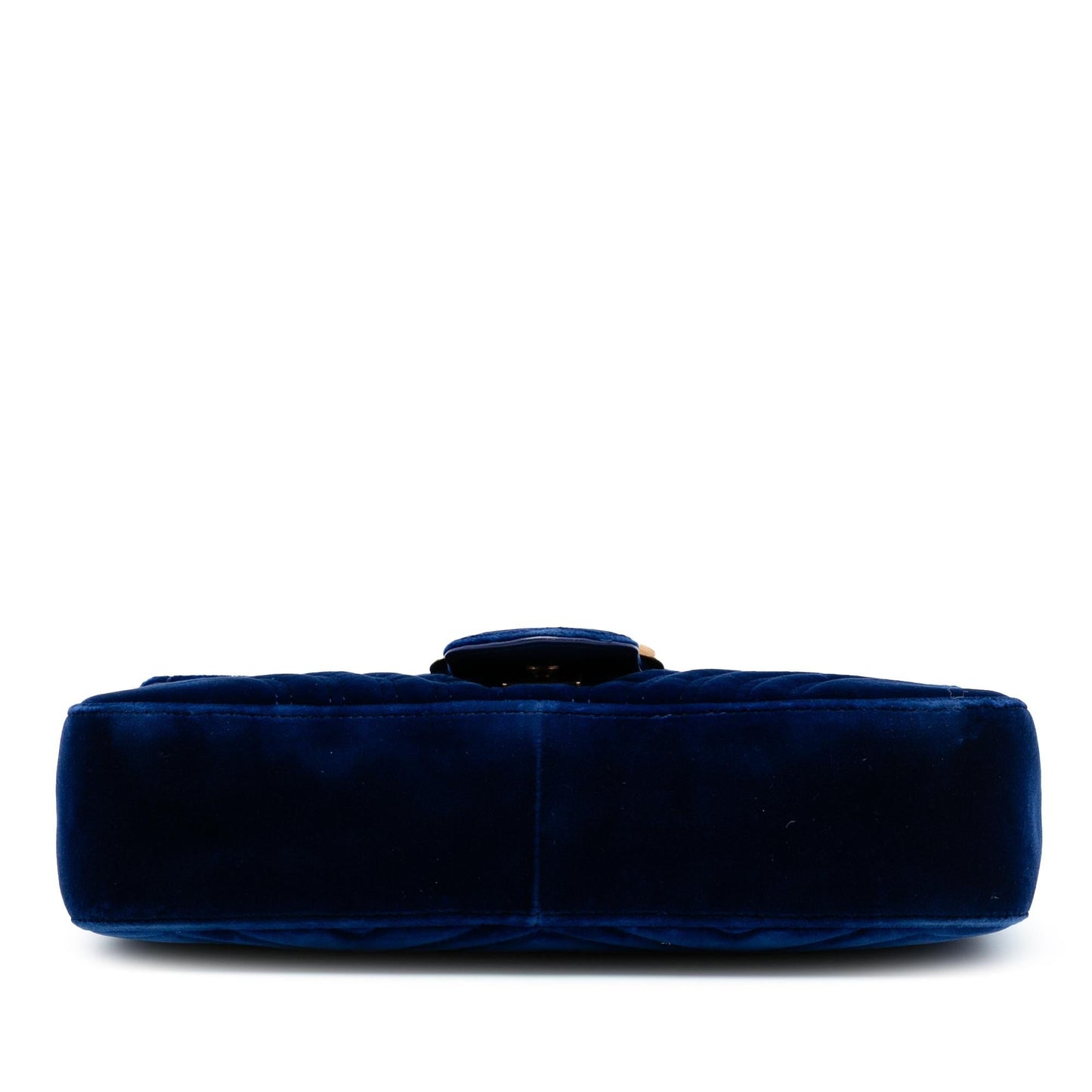 Gucci Large GG Marmont Matelasse Velvet Shoulder Bag