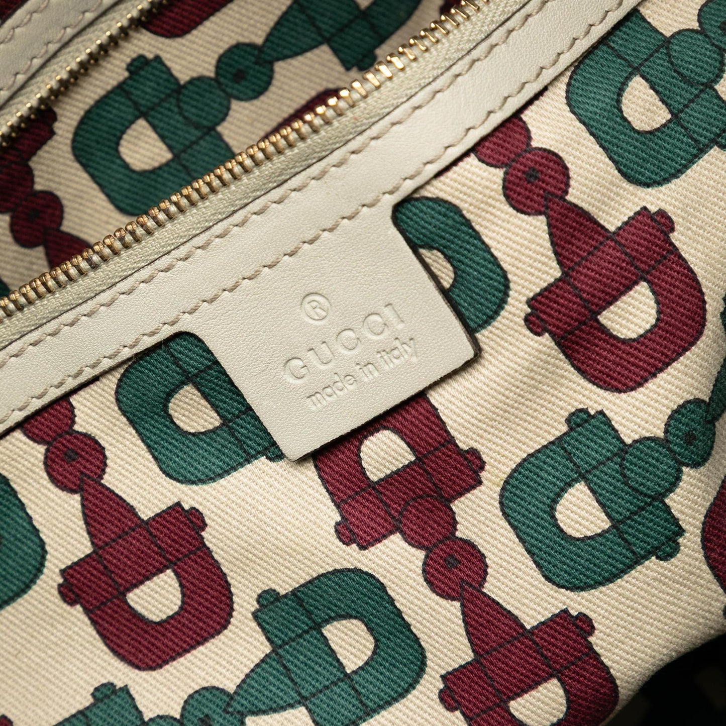 Gucci Large Guccissima Hysteria Satchel