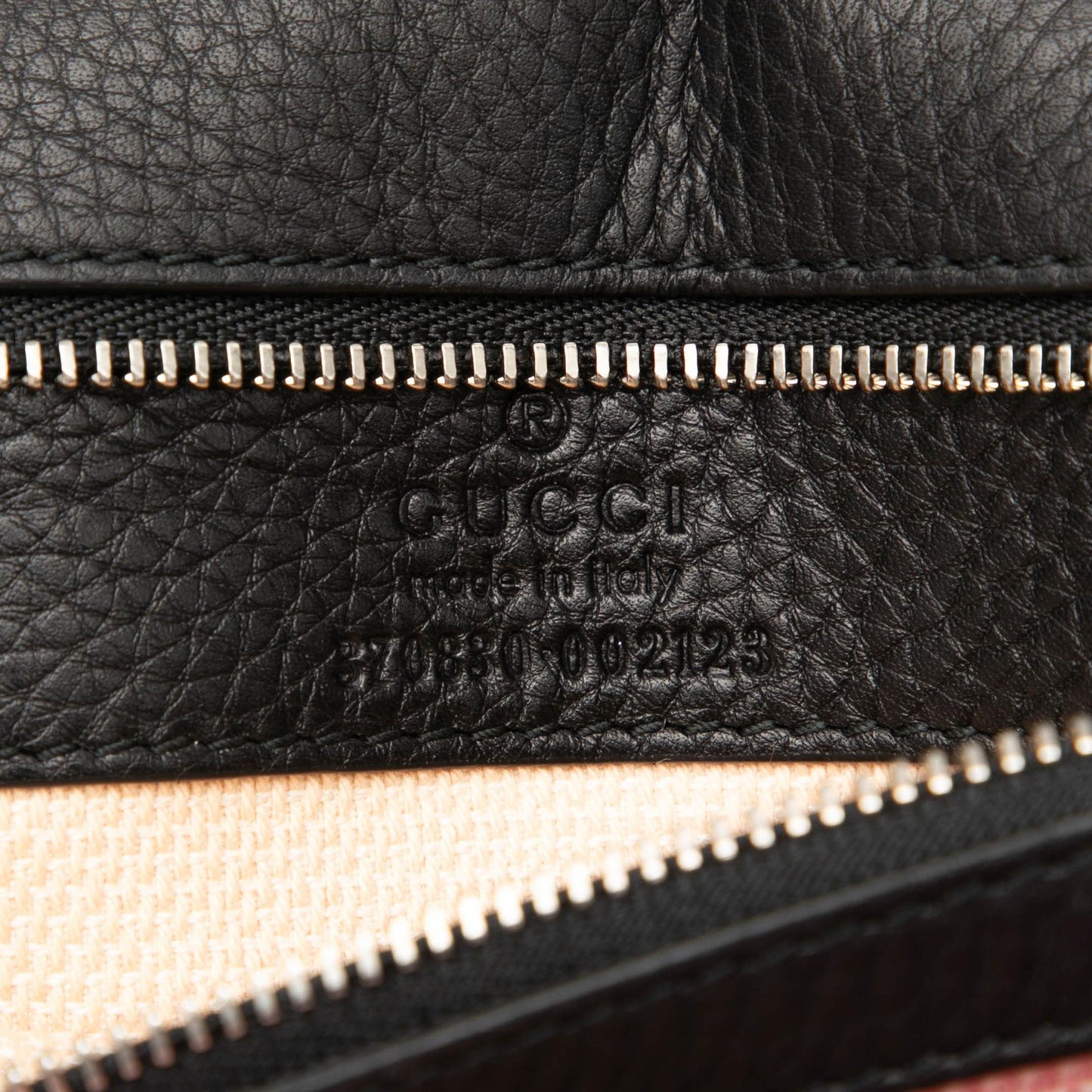 Gucci Large Leather Bamboo Daily Satchel