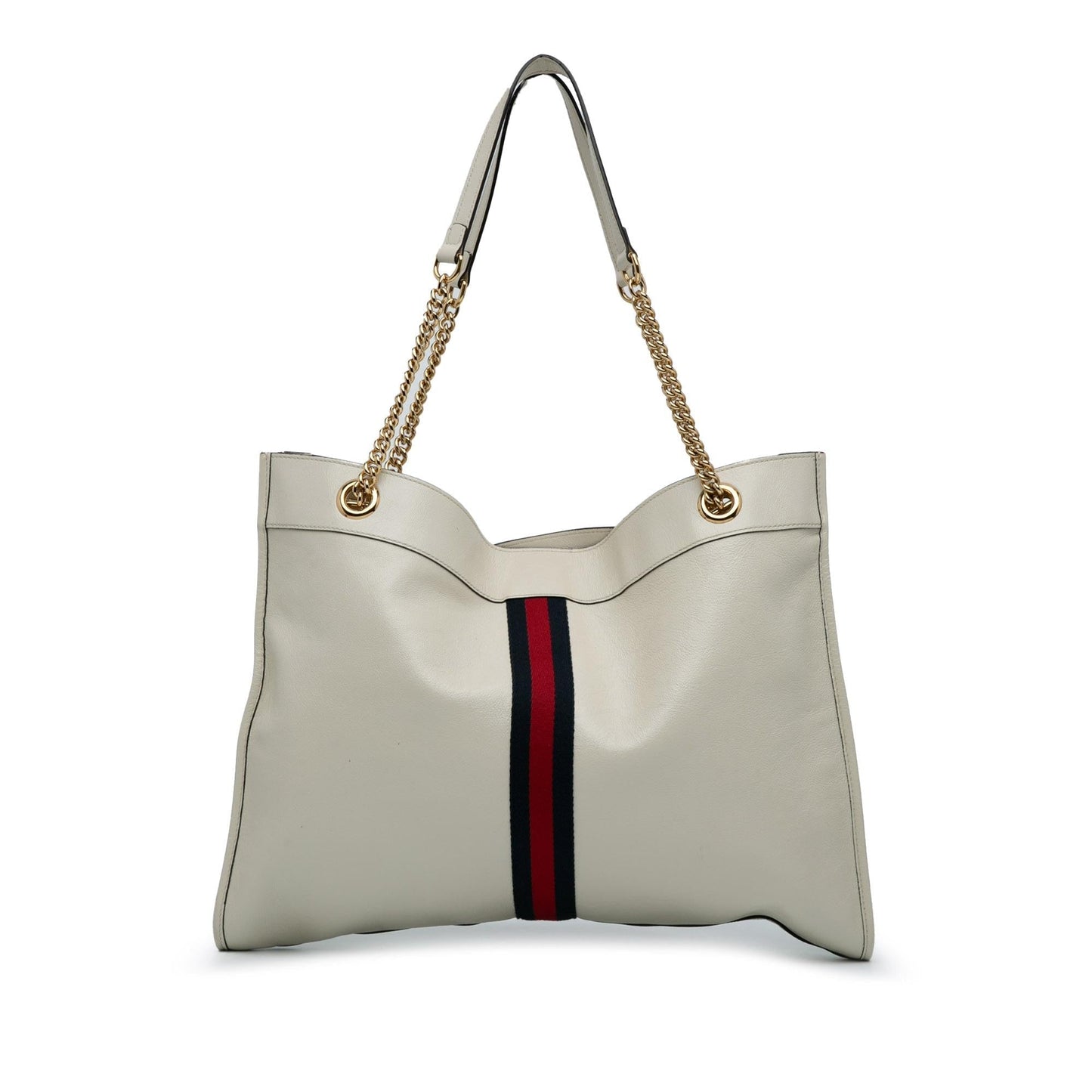 Gucci Large Web Leather Rajah Tote (SHG-dbxSwX)