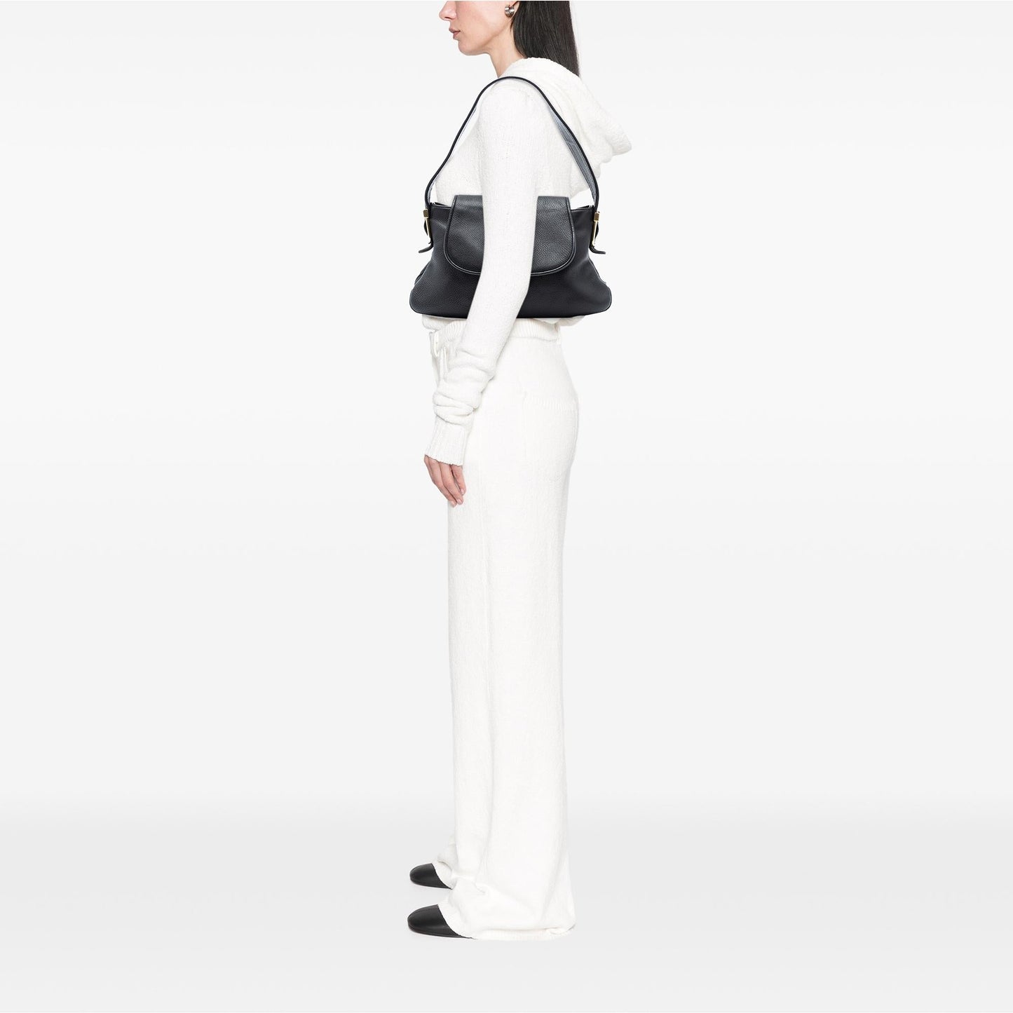 Gucci Leather 1973 Shoulder Bag