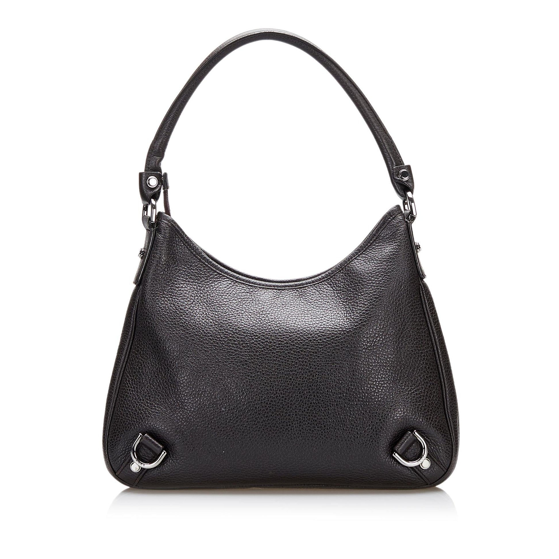 Gucci Leather Abbey Shoulder Bag (SHG-36982)