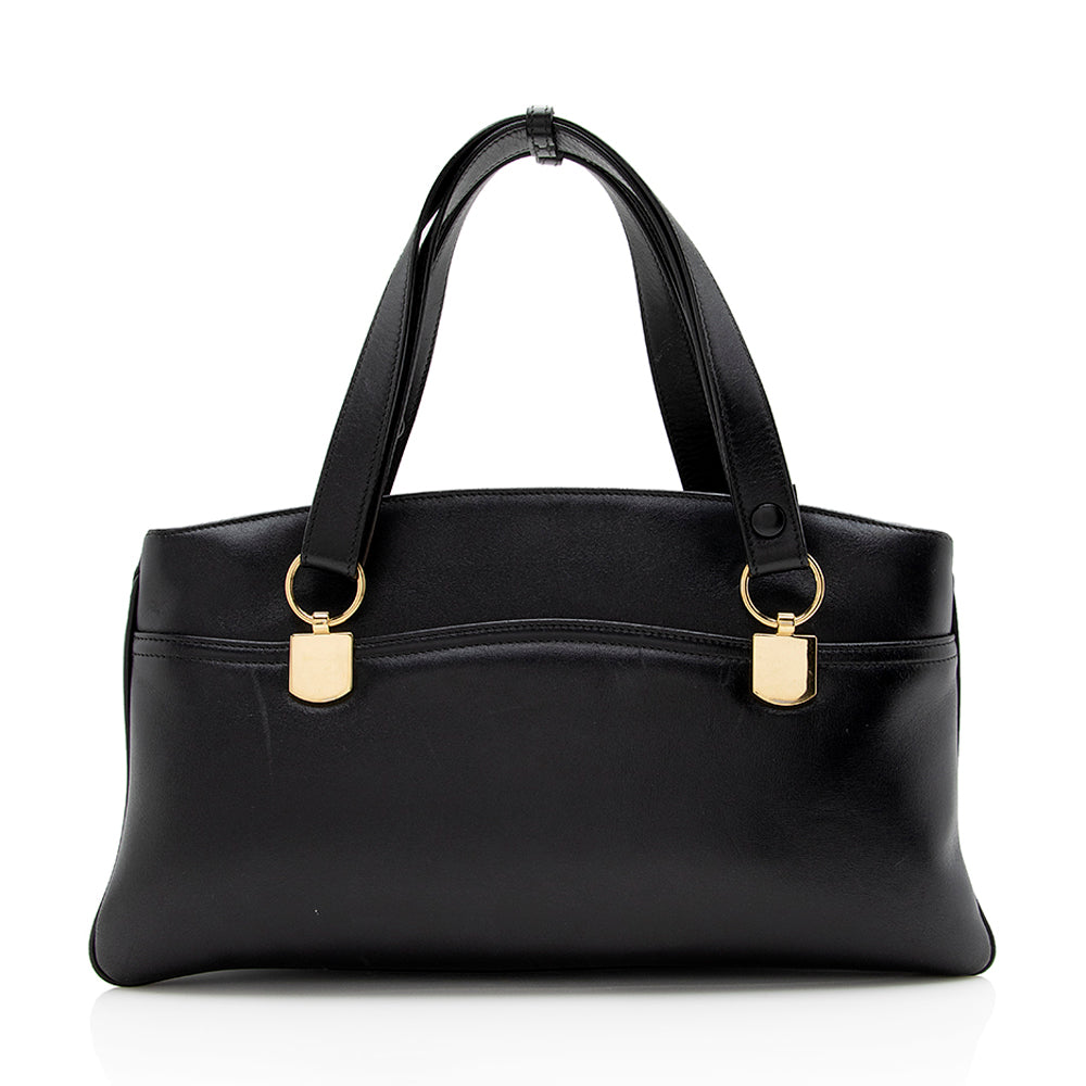 Gucci Leather Satchel Style 9