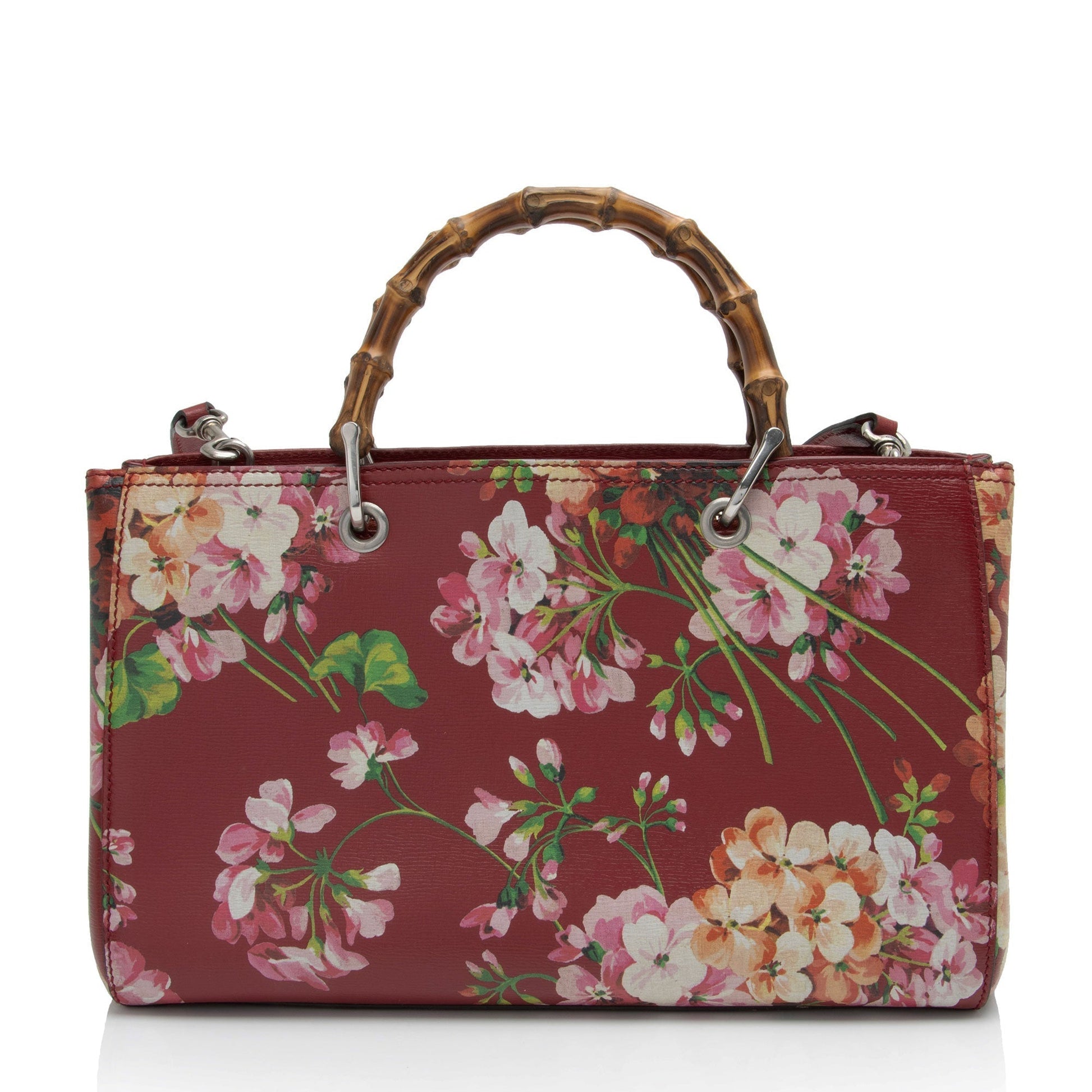 Gucci Leather Canvas Tote