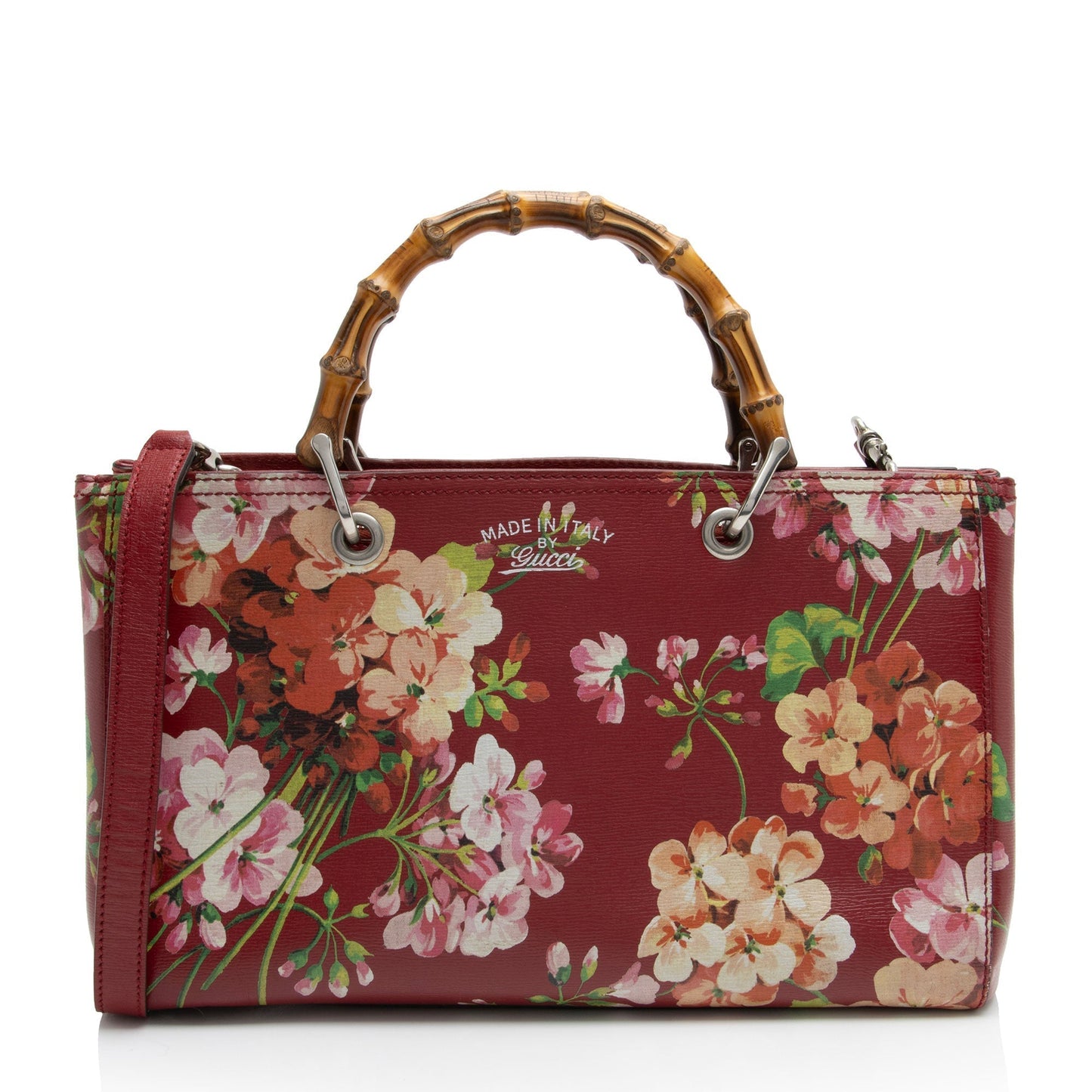 Gucci Leather Canvas Tote