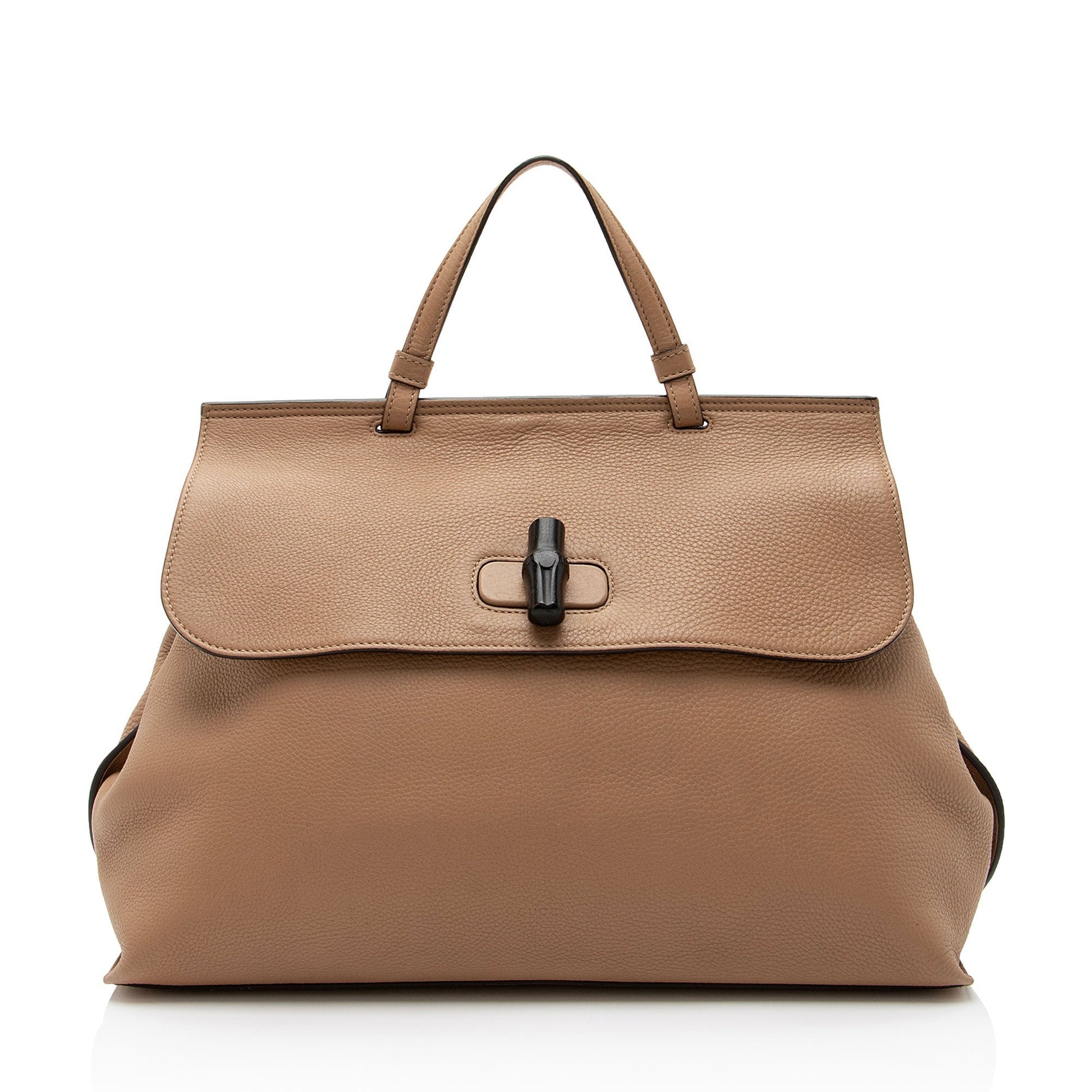Gucci Leather Canvas Shoulder Bag
