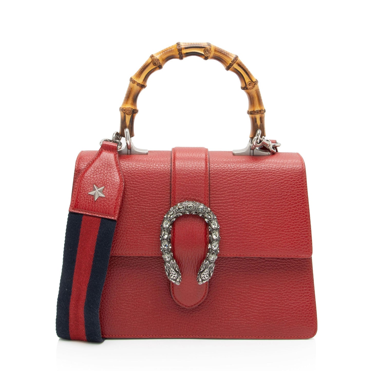 Gucci Nylon Leather Canvas Shoulder Bag