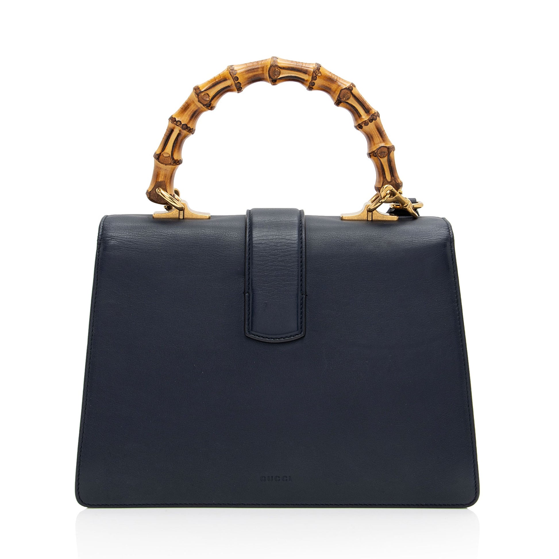 Gucci Nylon Leather Canvas Shoulder Bag