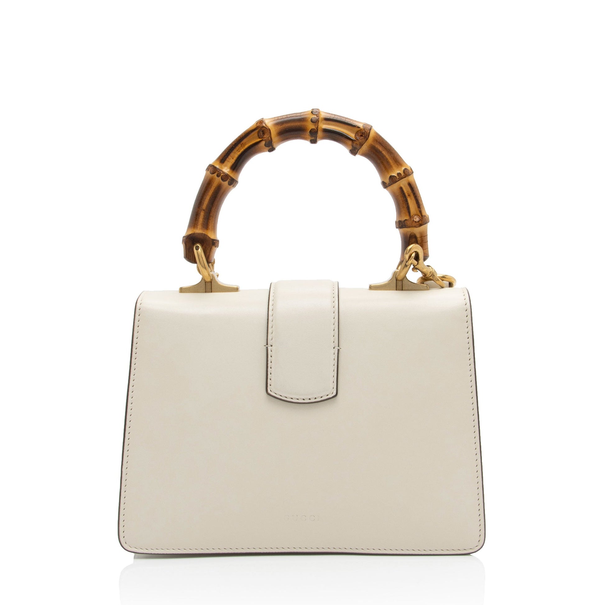 Gucci Nylon Leather Canvas Shoulder Bag