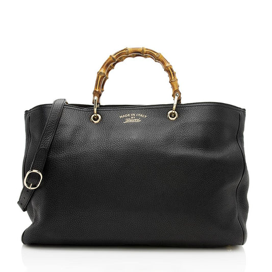 Gucci Bamboo Leather Tote Style 13