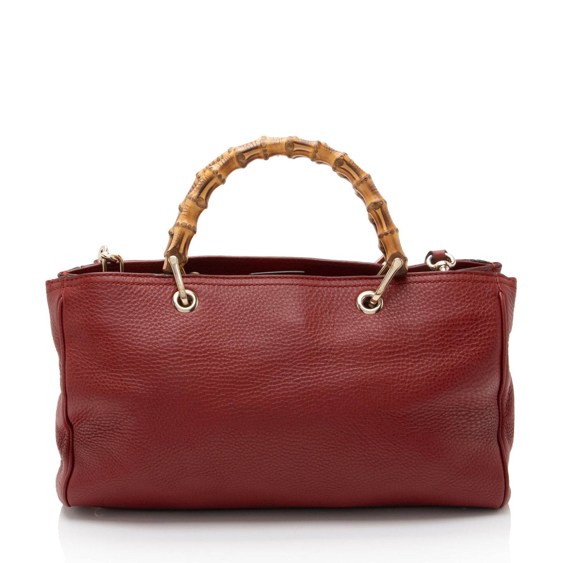 Gucci Leather Canvas Tote