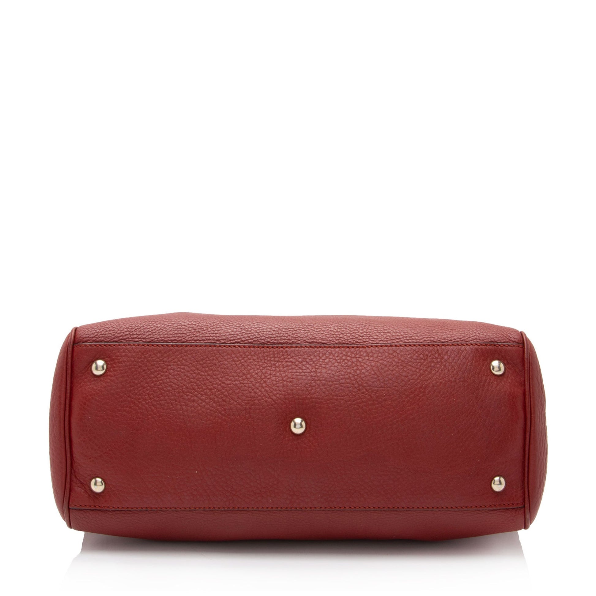 Gucci Leather Canvas Tote