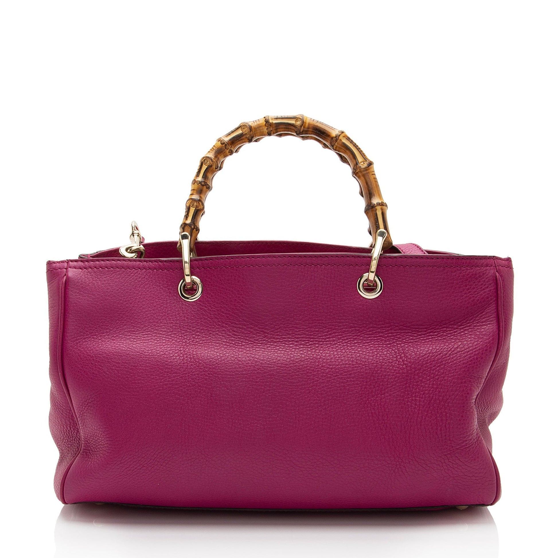 Gucci Leather Canvas Tote