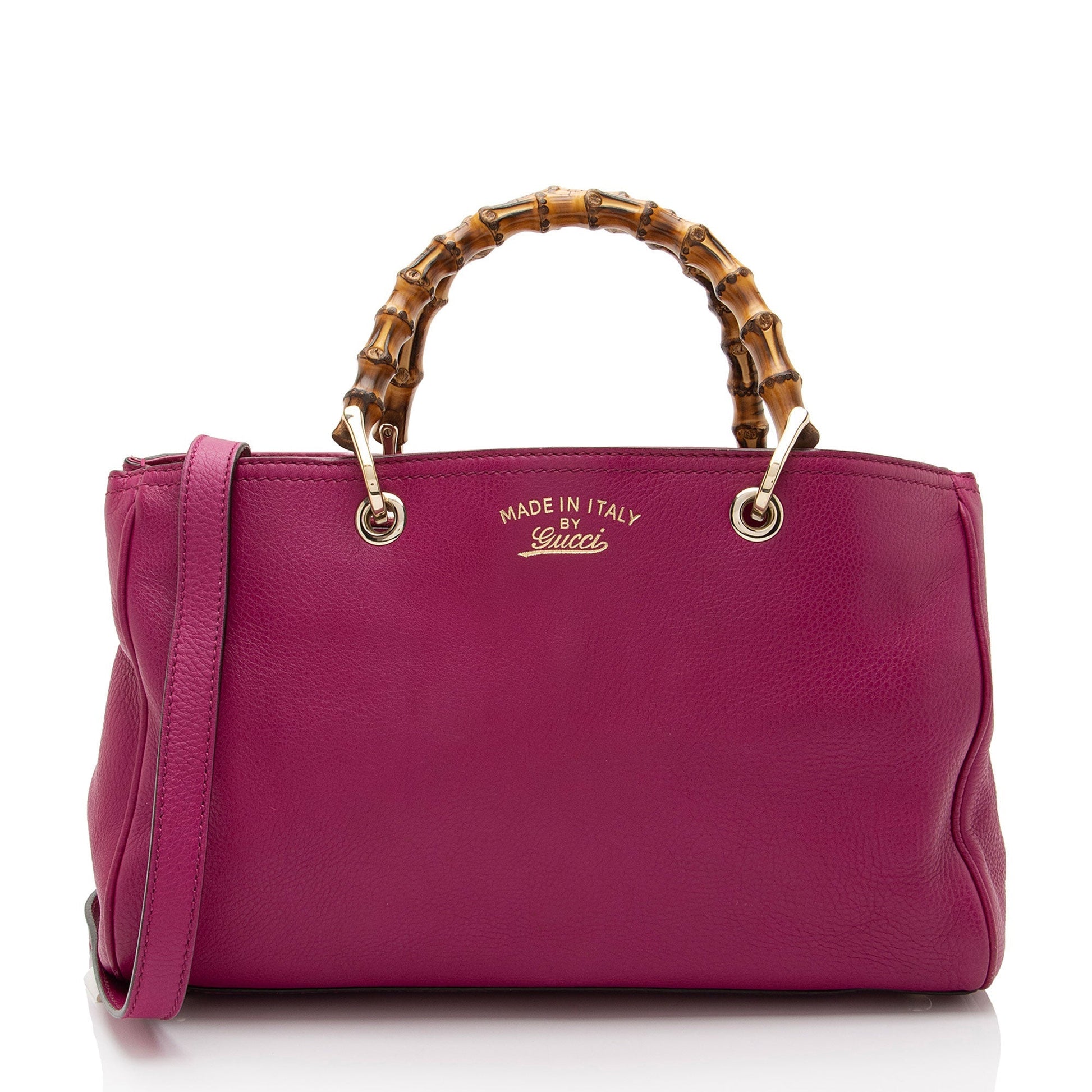 Gucci Leather Canvas Tote