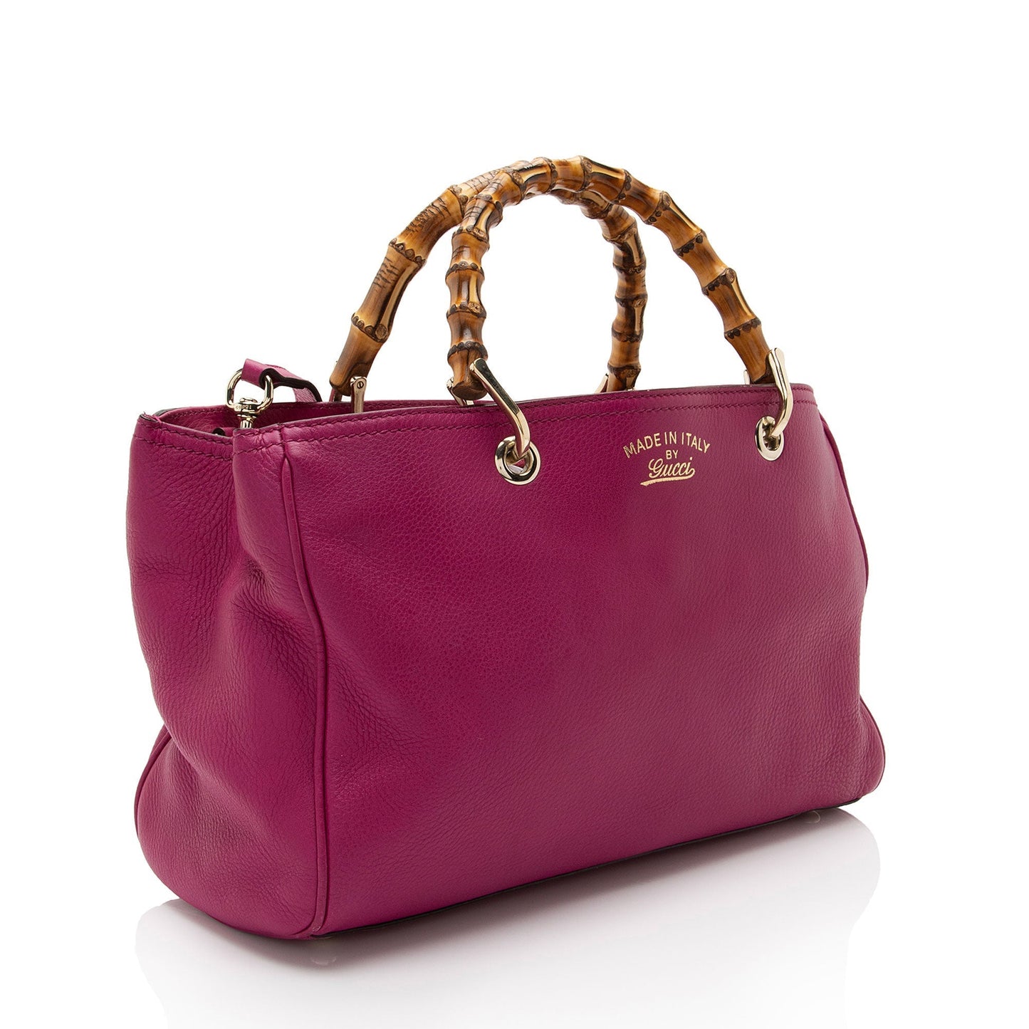 Gucci Leather Canvas Tote
