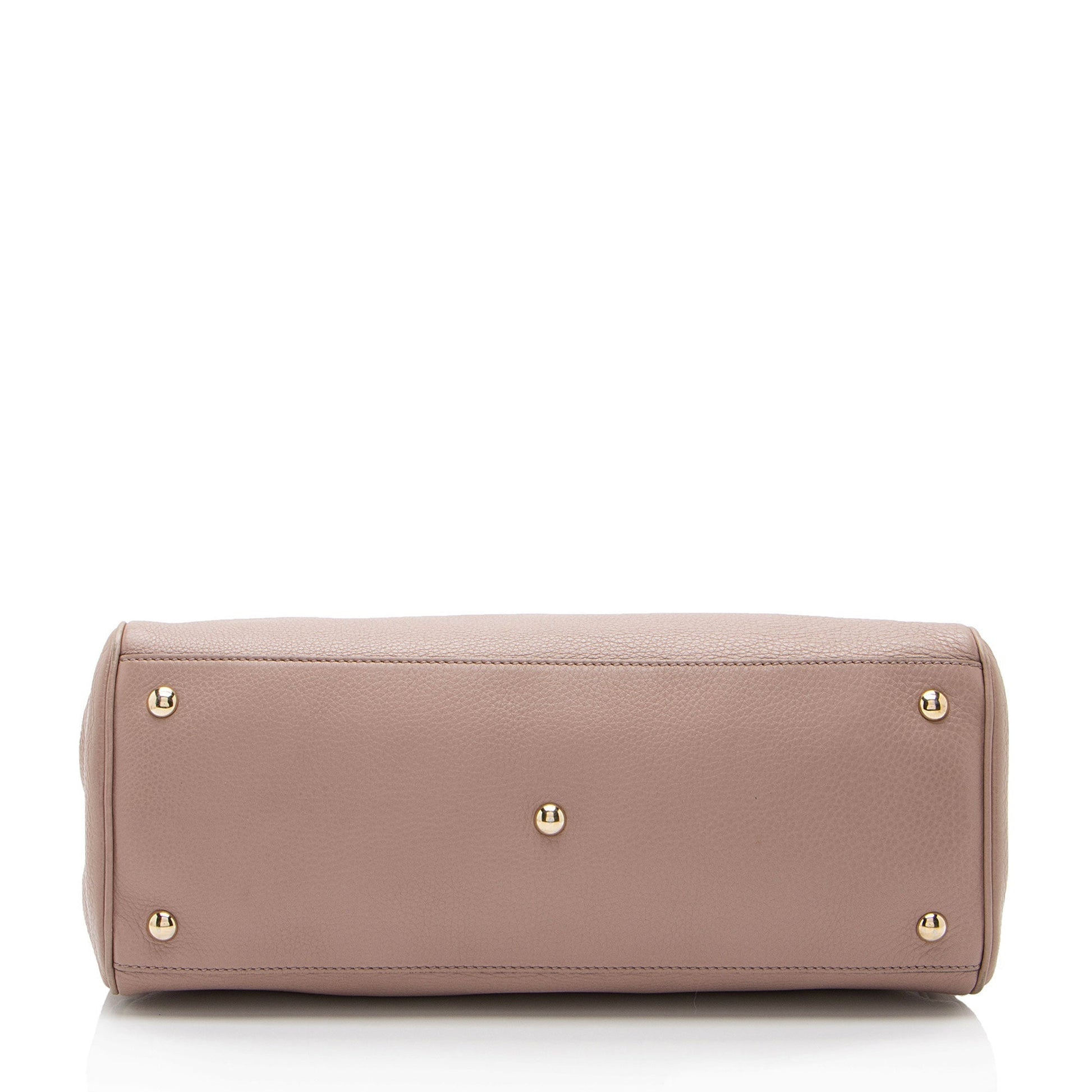 Gucci Leather Canvas Tote