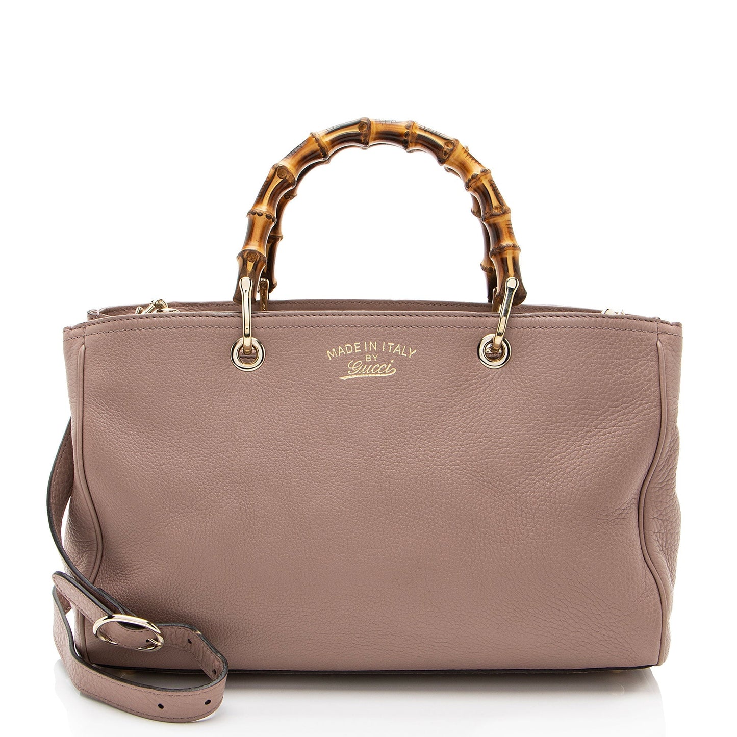 Gucci Leather Canvas Tote