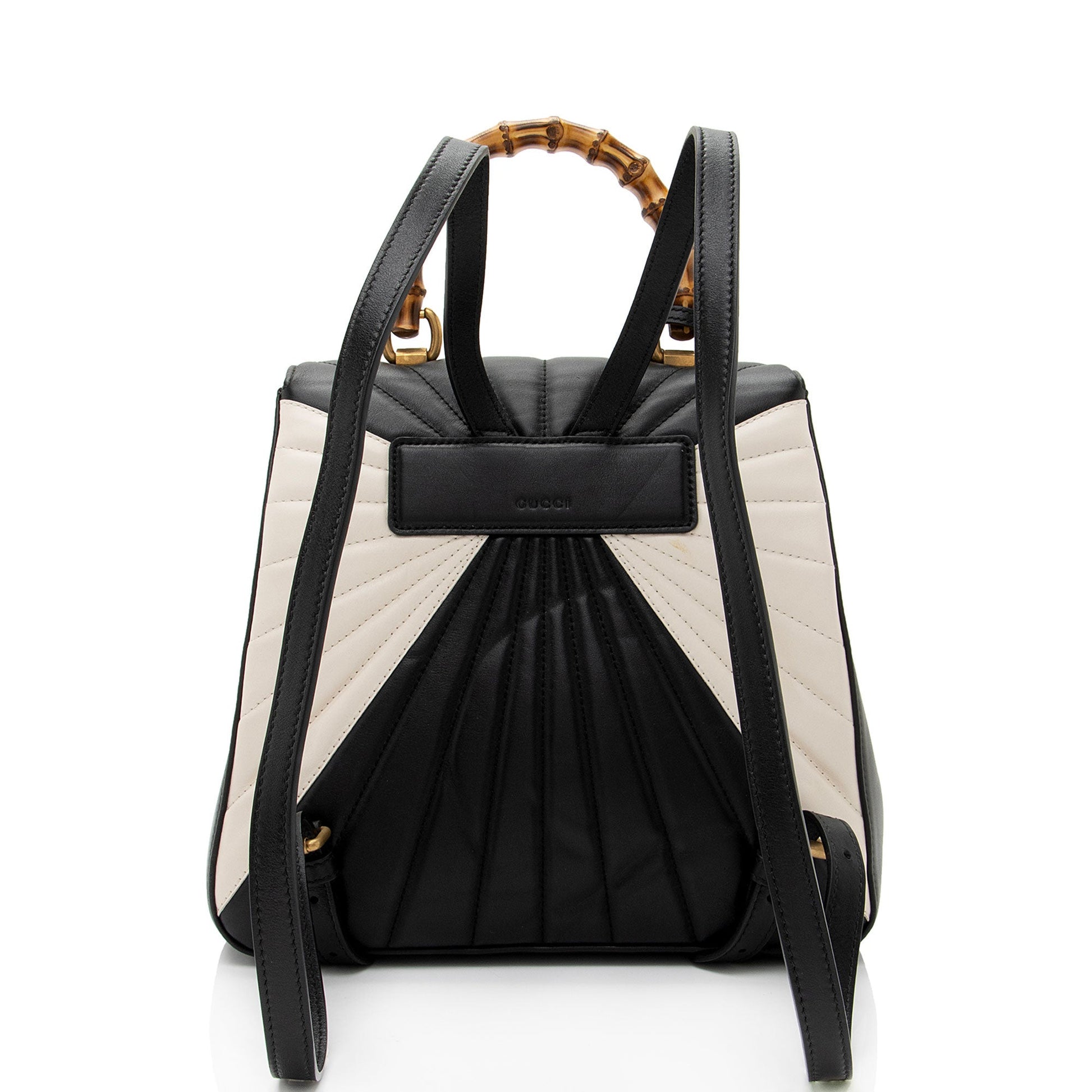 Gucci Leather Top Handle Shoulder Bag