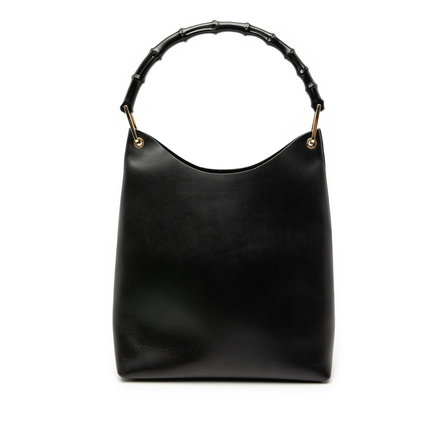 Gucci Leather Bamboo Shoulder Bag