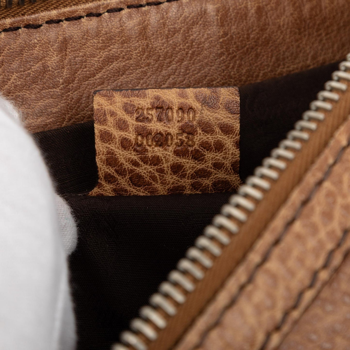 Gucci Leather Bamboo Shoulder Bag