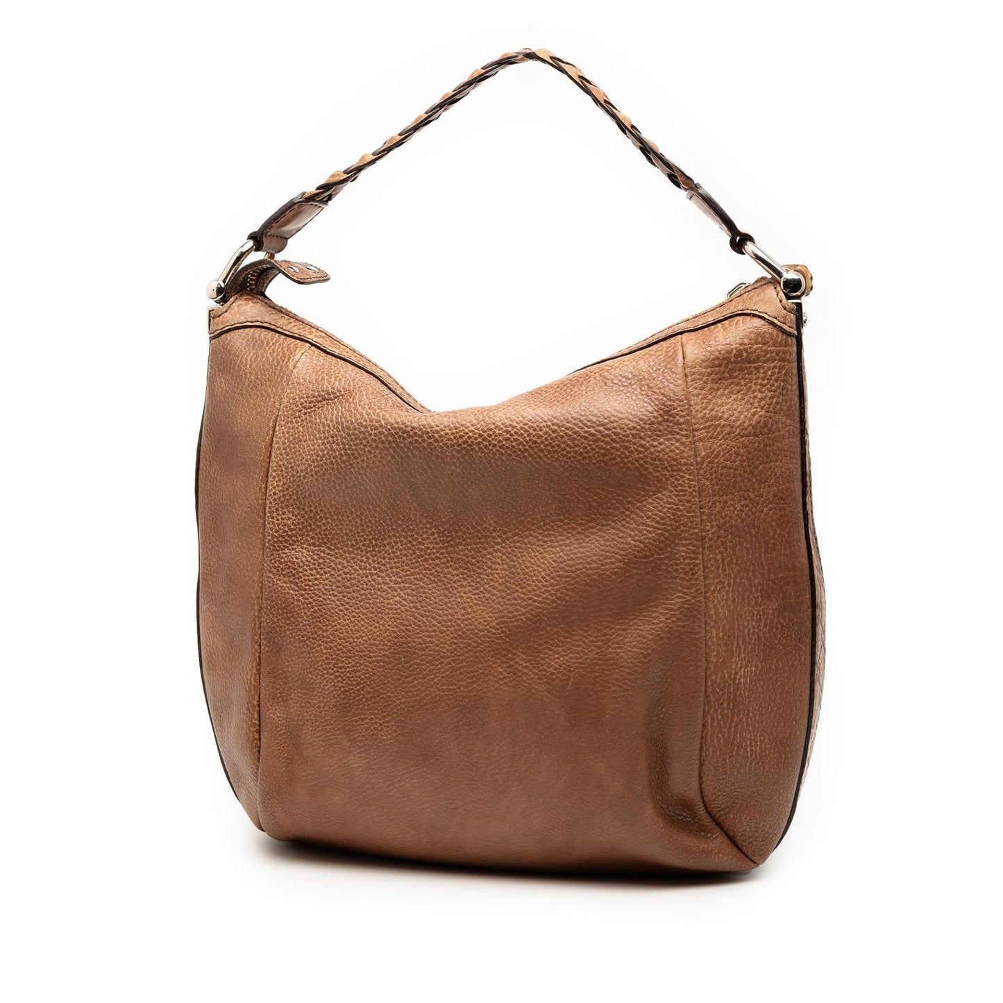 Gucci Leather Bamboo Shoulder Bag
