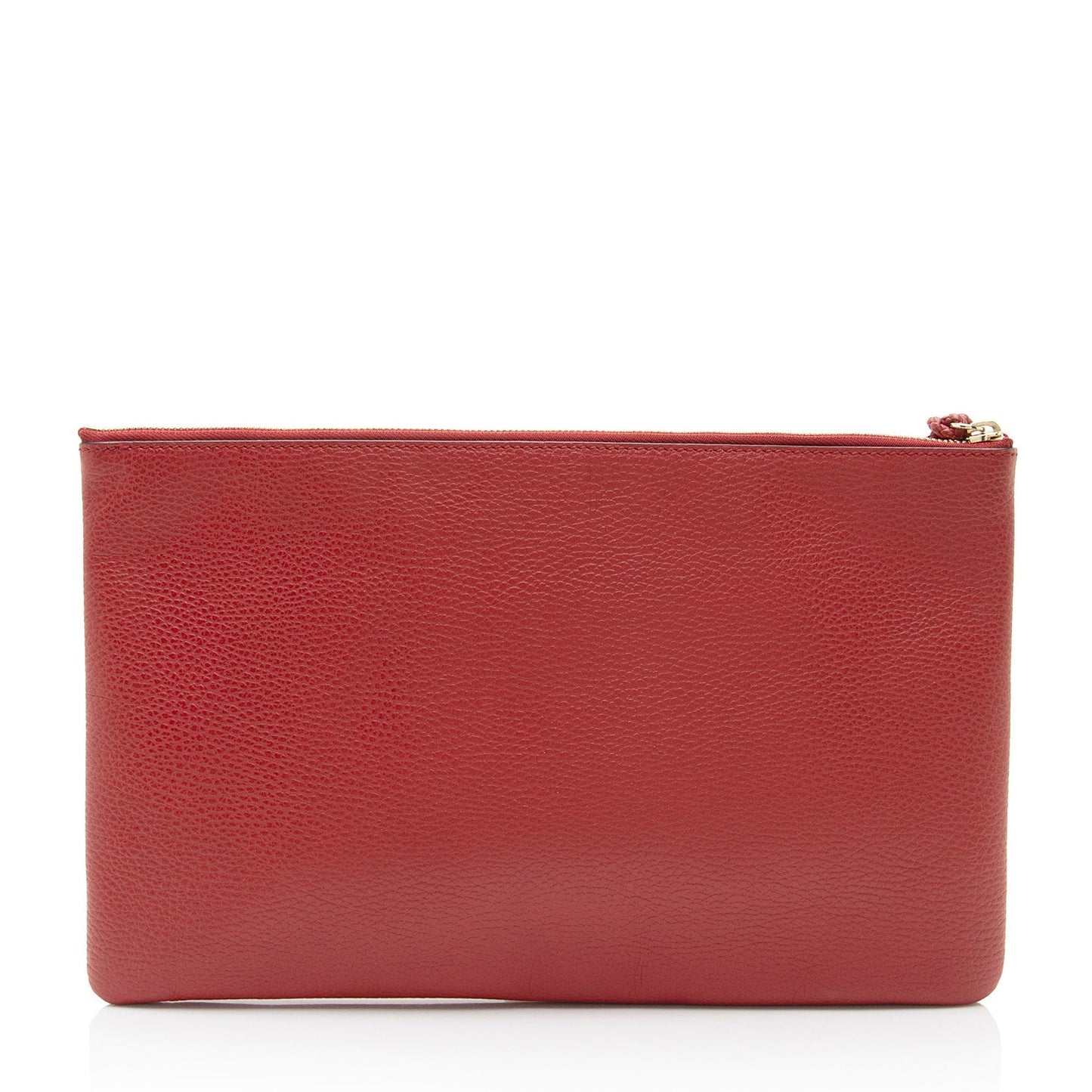 Gucci Leather Canvas Clutch