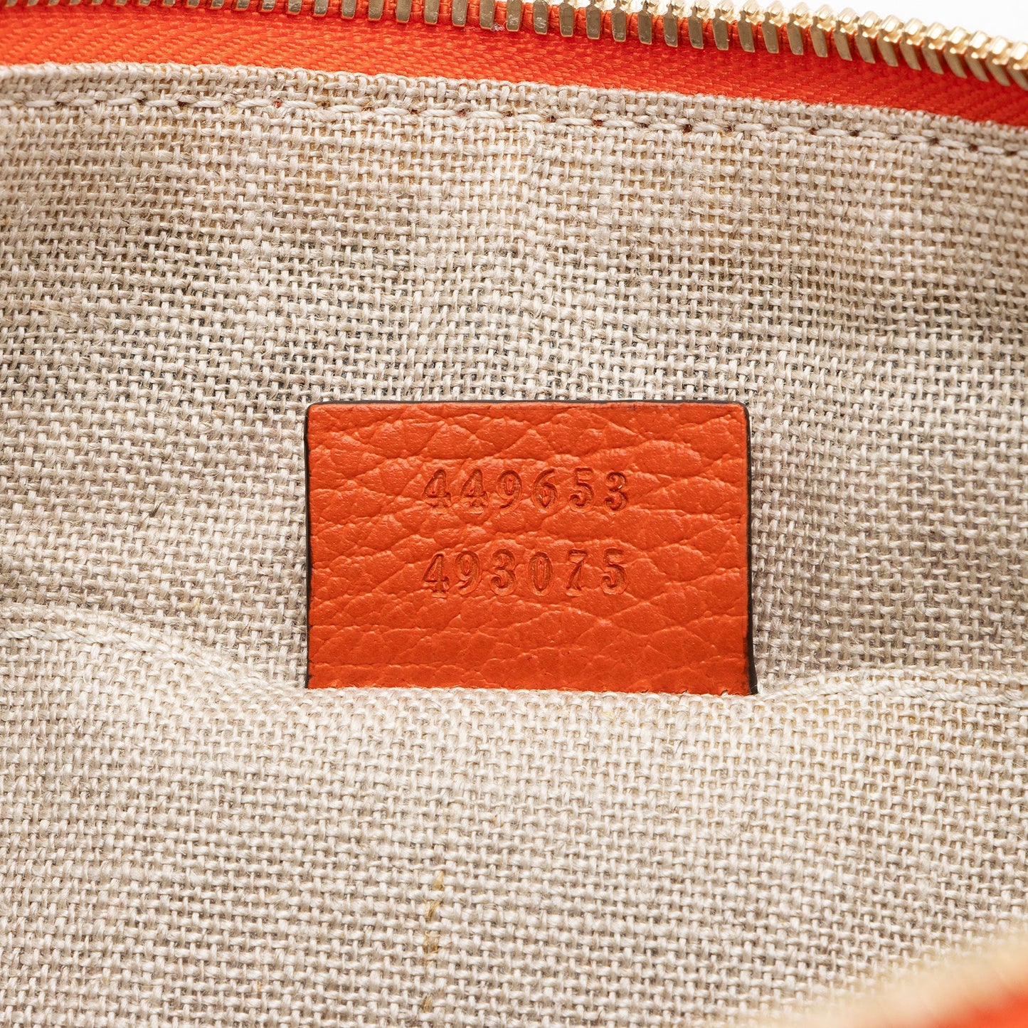 Gucci Leather Bamboo Tassel Zip Clutch (SHF-aWlLLC)